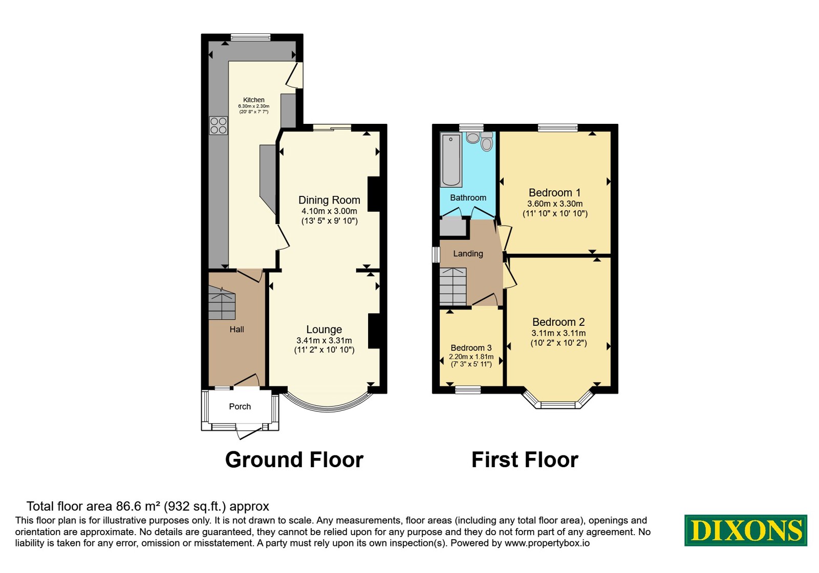 46, Thetford Road, West Midlands floorplan