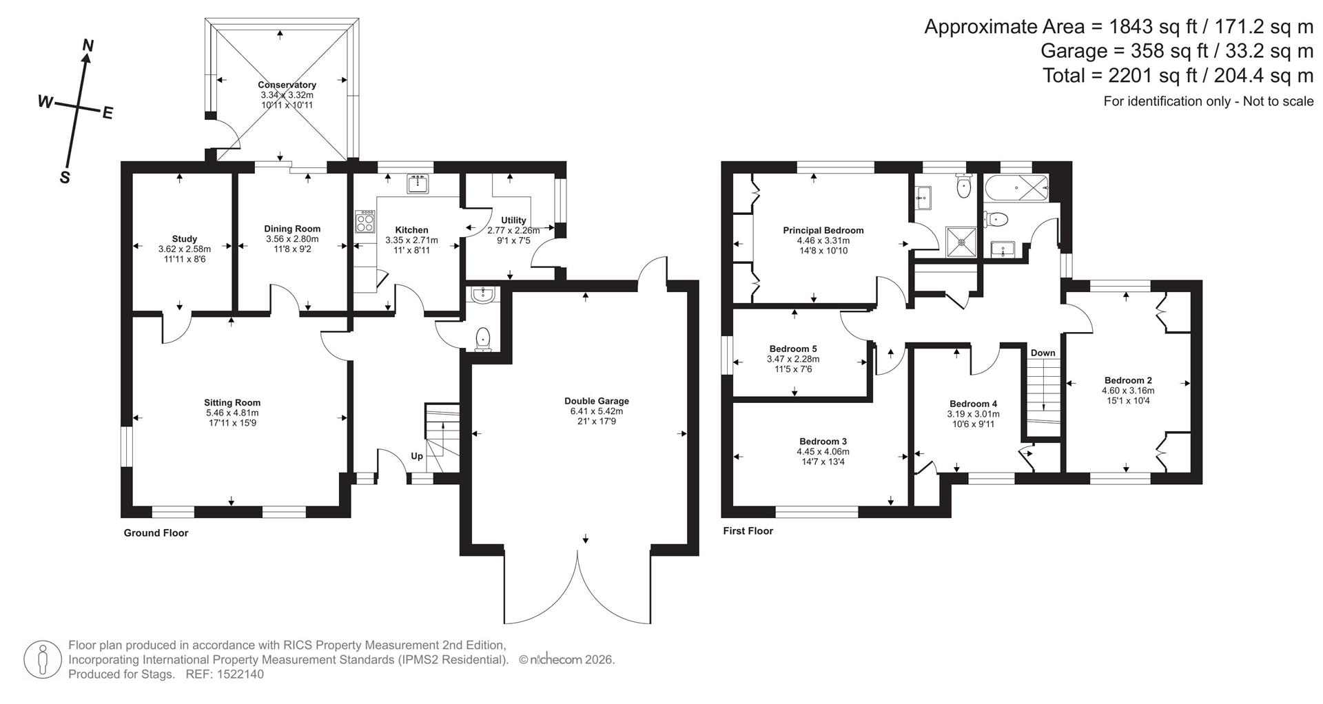 Moonrakers, Cullompton floorplan