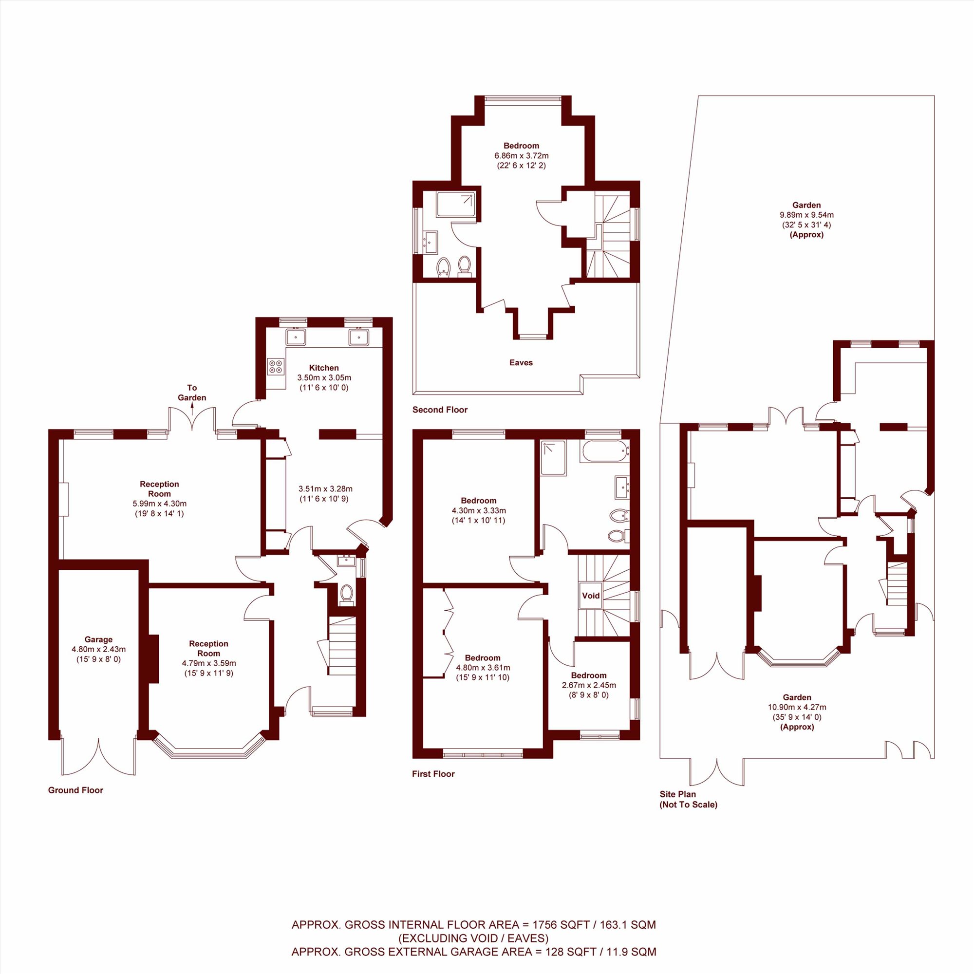 10, Atherton Road, London floorplan