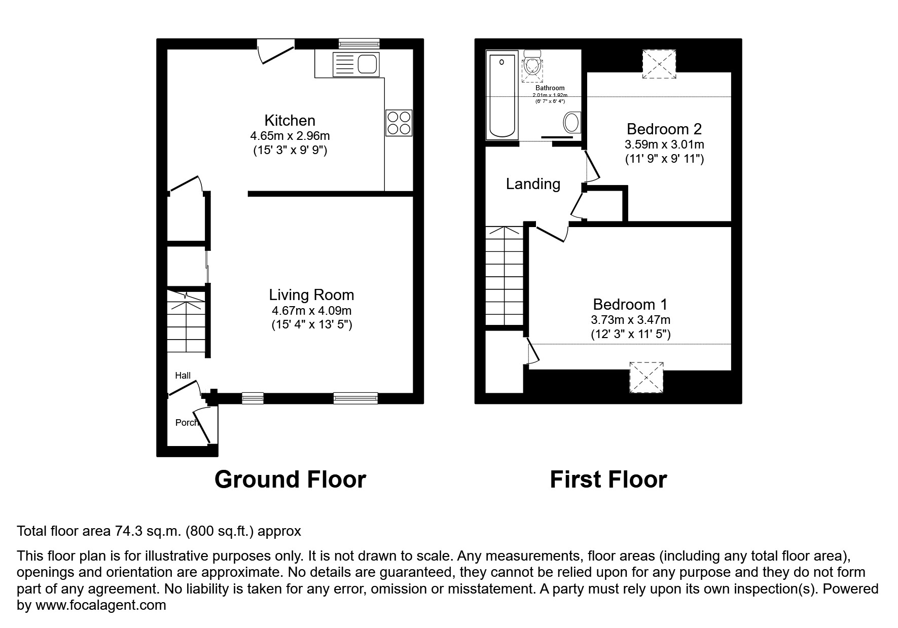 8, Upton Grove, Milton Keynes floorplan