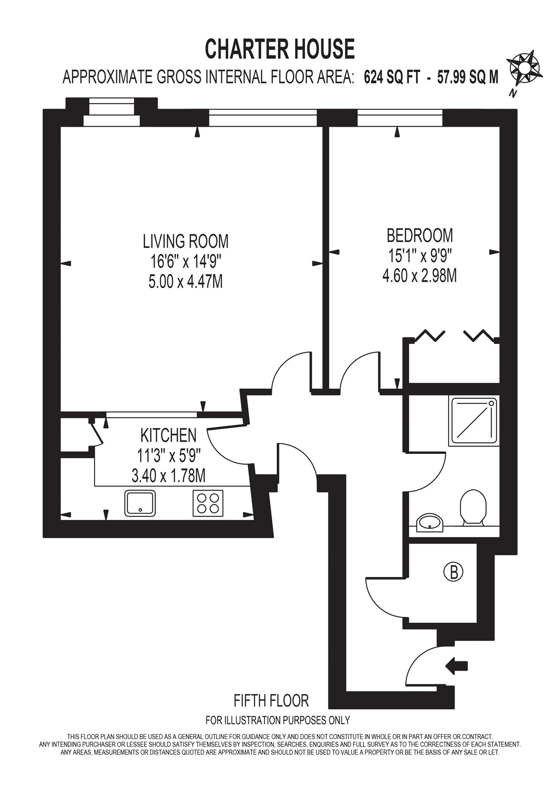 1 Bedrooms Flat to rent in Charter House, Crown Court, London WC2B