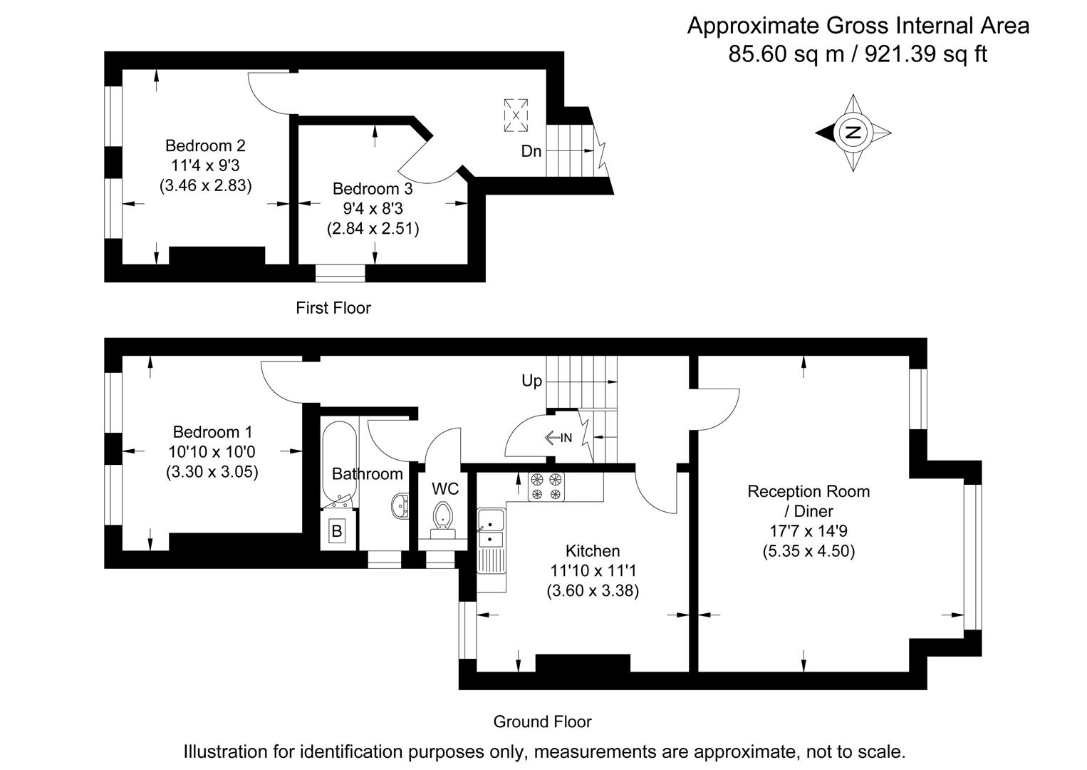 279b, Alexandra Park Road, London floorplan