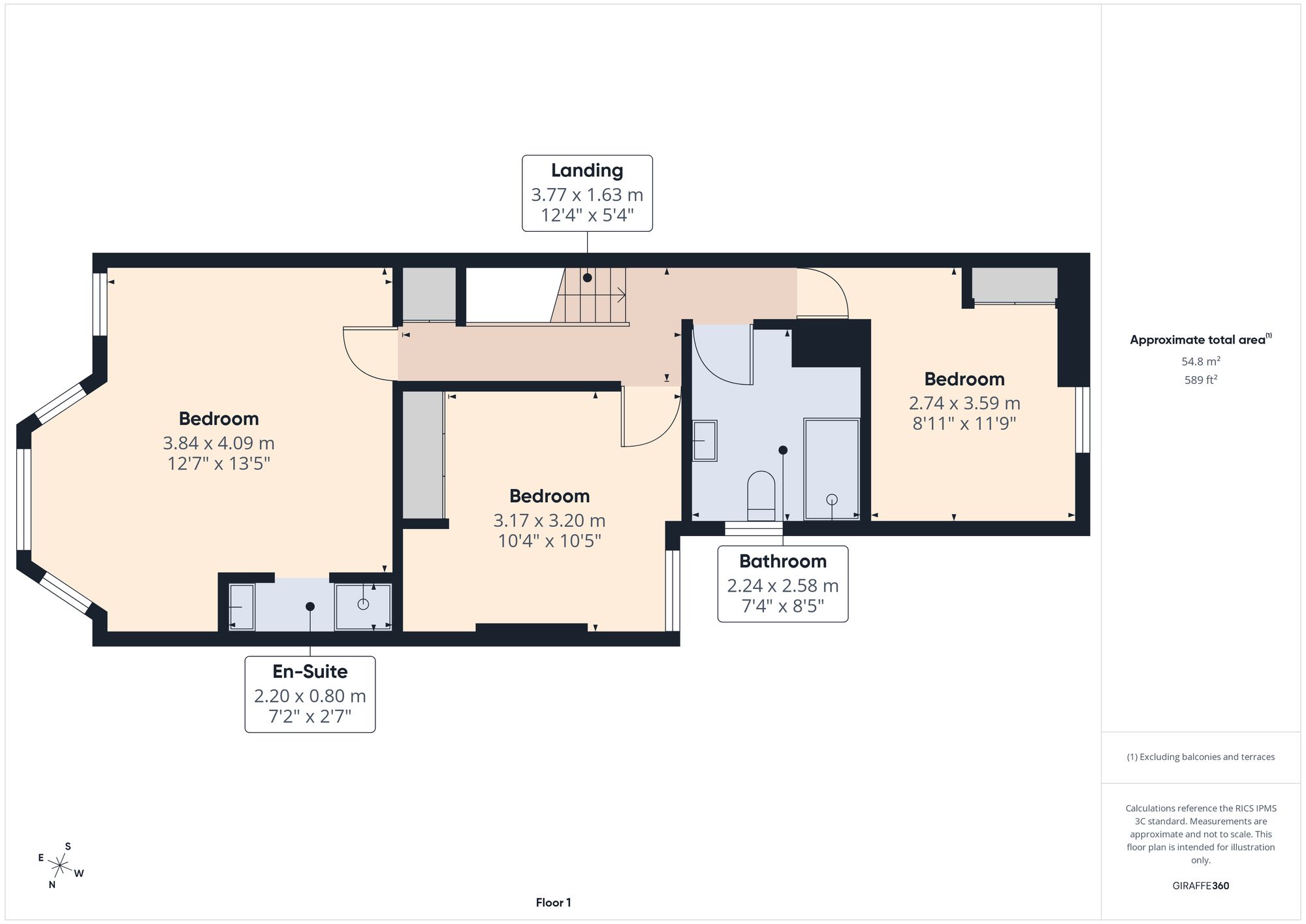83 Badminton Grove, Ebbw Vale floorplan
