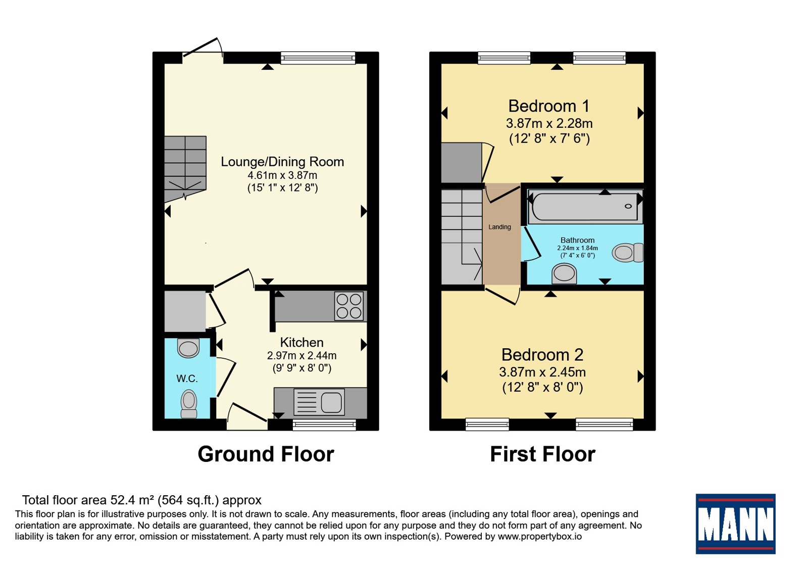 6, Garside Close, London floorplan