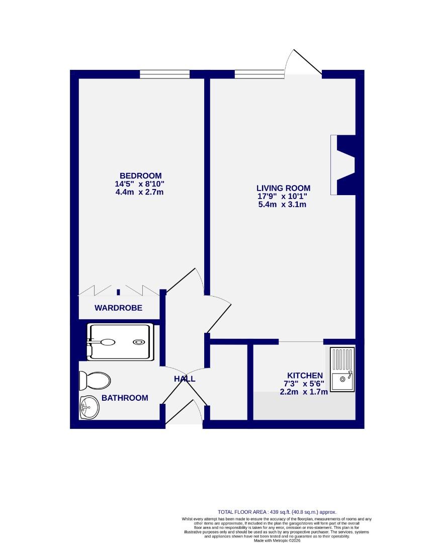 55 Langley House, Dodsworth Avenue, York floorplan