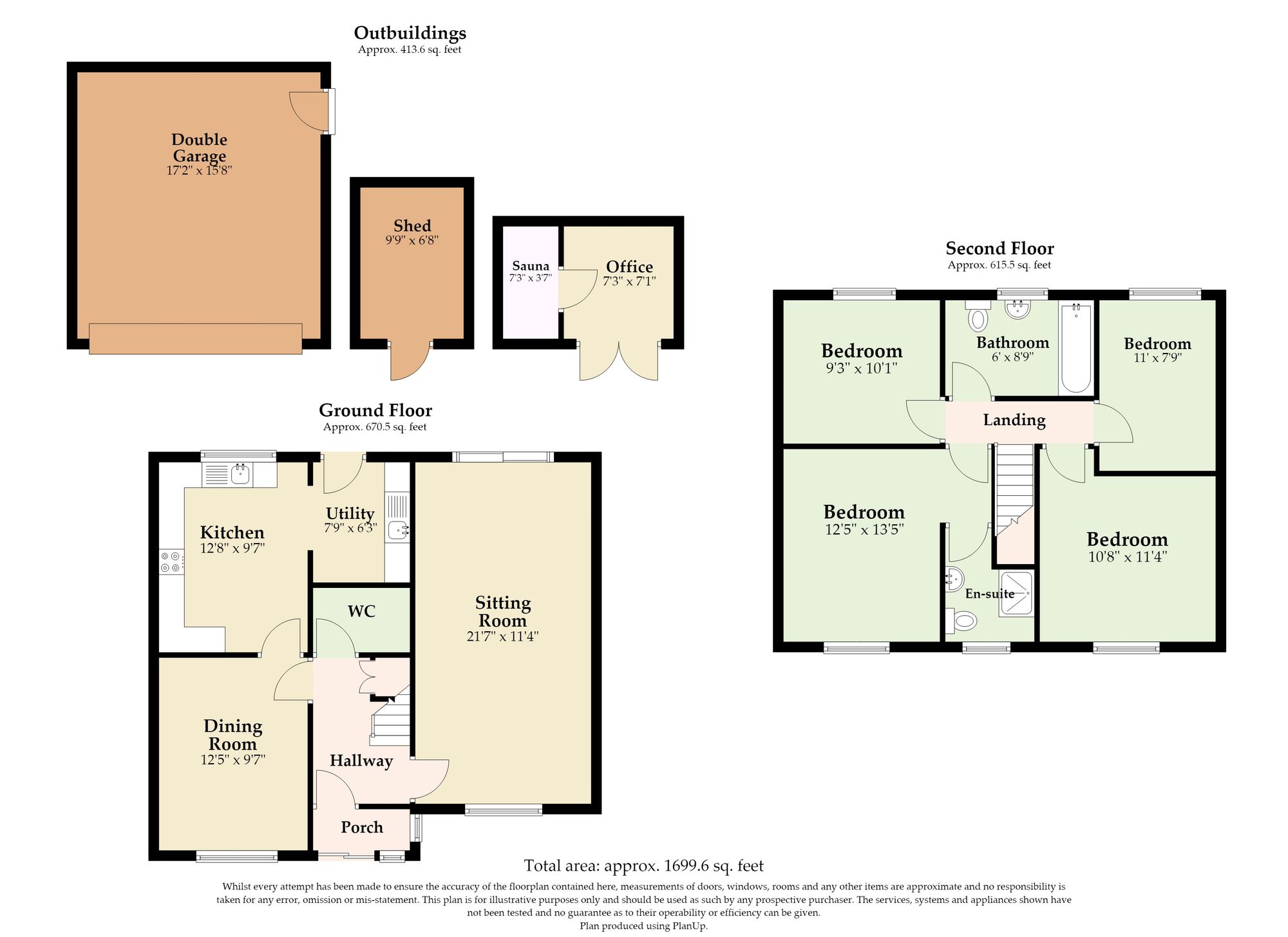 2 Valley Way, Fakenham floorplan
