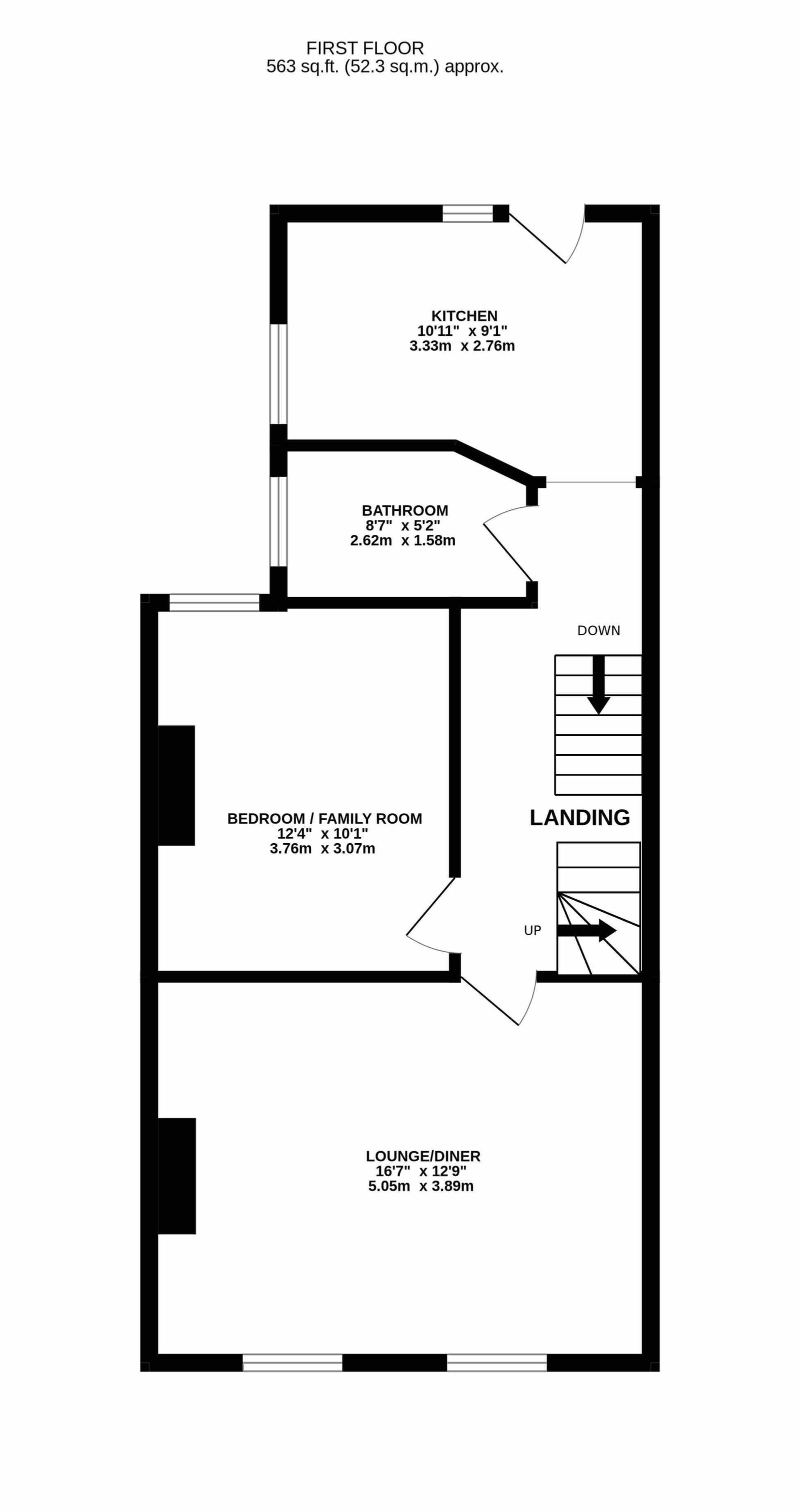 162a, Portland Road, Hove floorplan