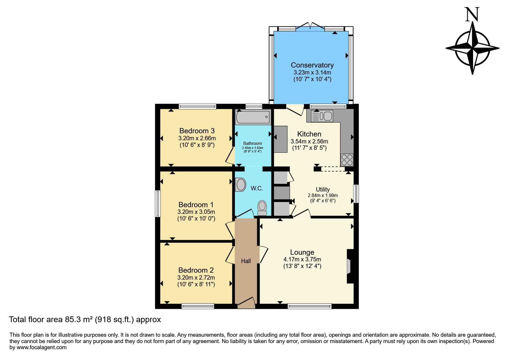 22, Oakridge, Derby floorplan