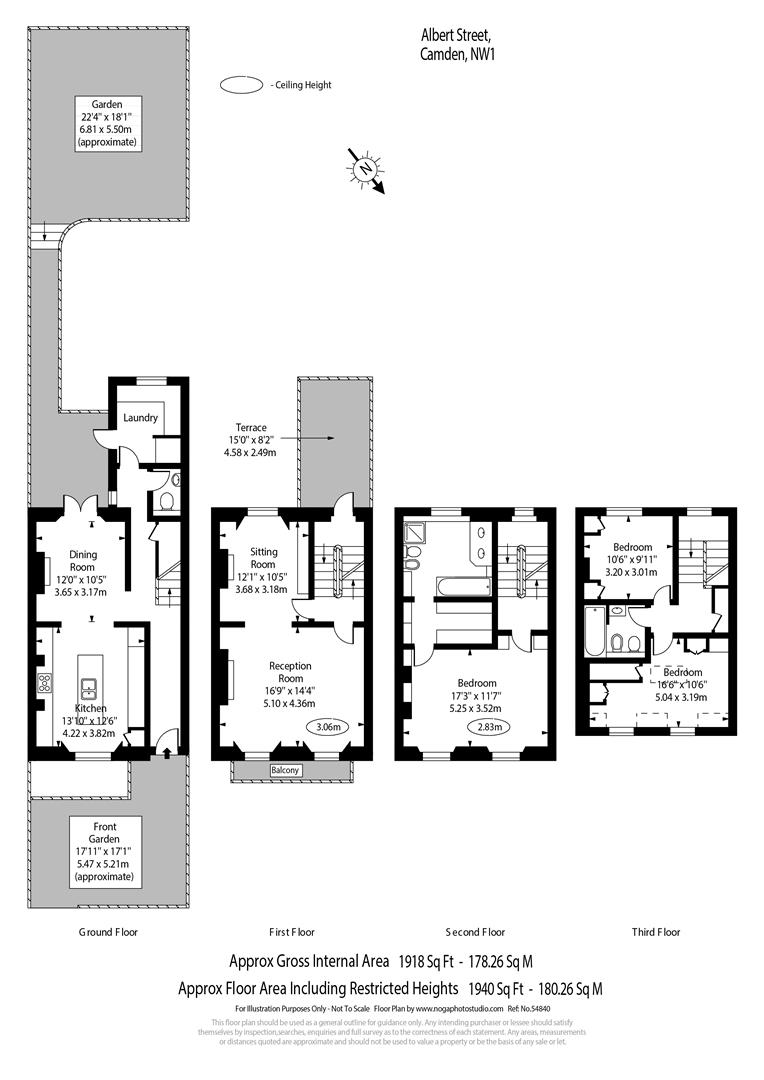 85, Albert Street, London floorplan