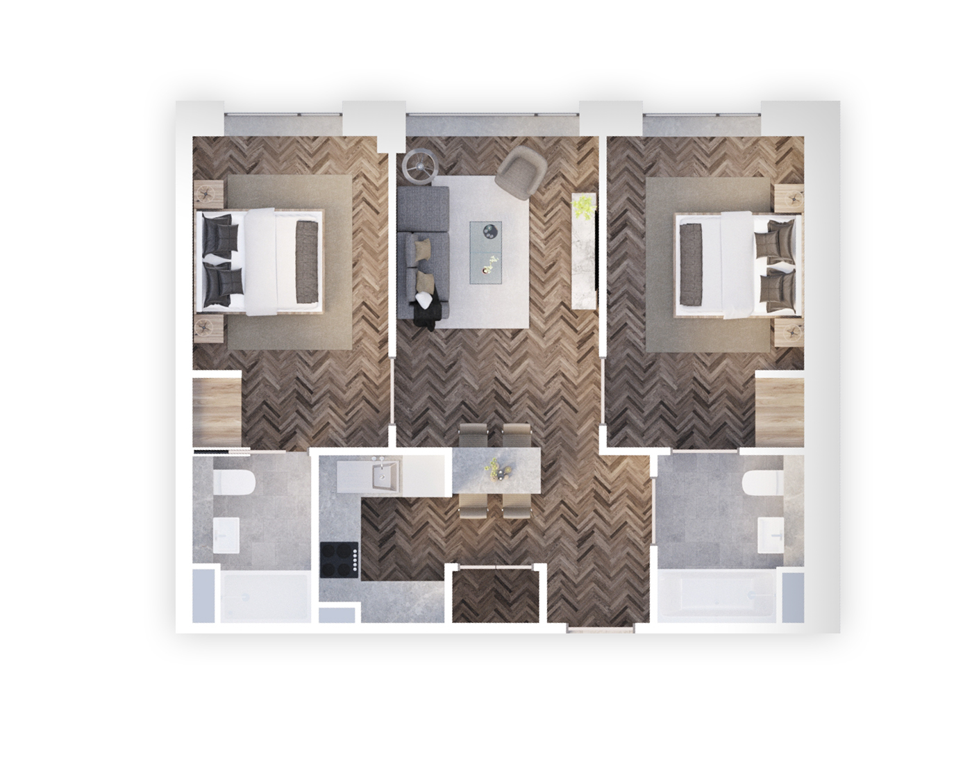 New Build Investment Flat, London, New Build Investment Flat, London, London floorplan