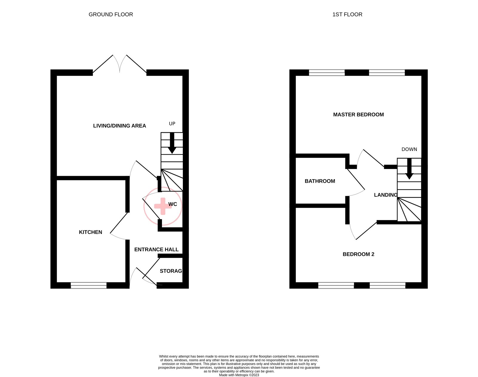Harwich Road, Wix, Manningtree CO11, 2 bedroom semidetached house for