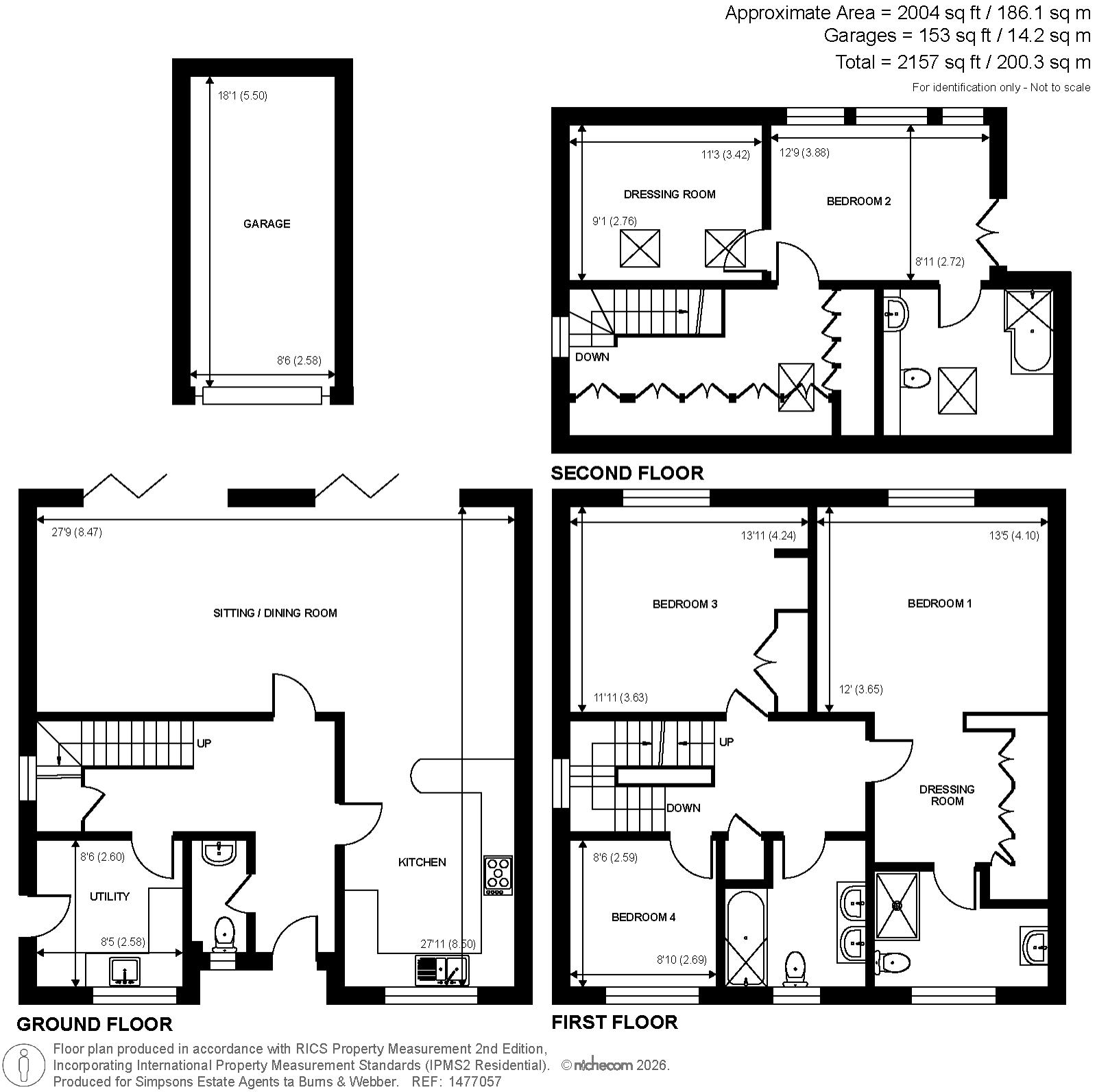 Pond House,, Glebelands, Loxwood floorplan