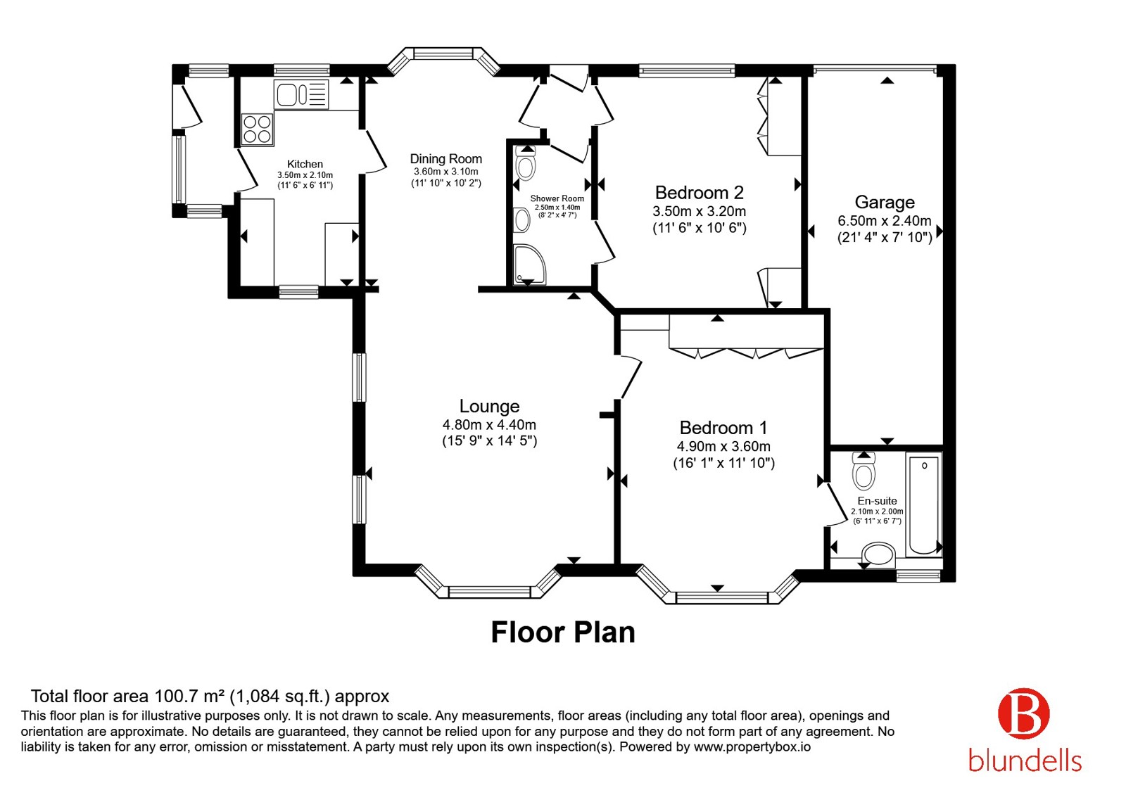 24, The Grove, South Yorkshire floorplan