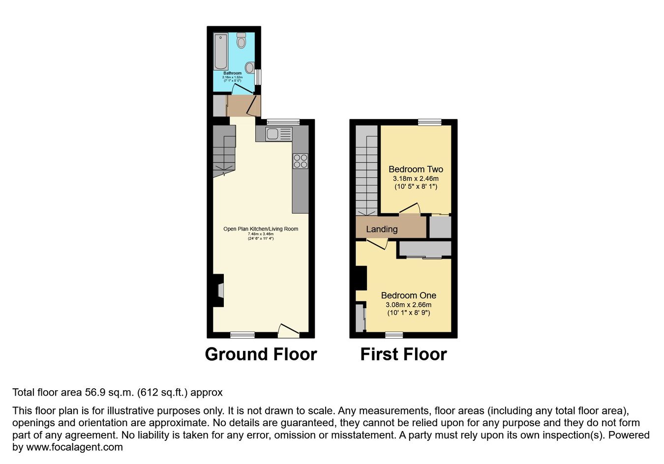 40, South Street, Ware floorplan