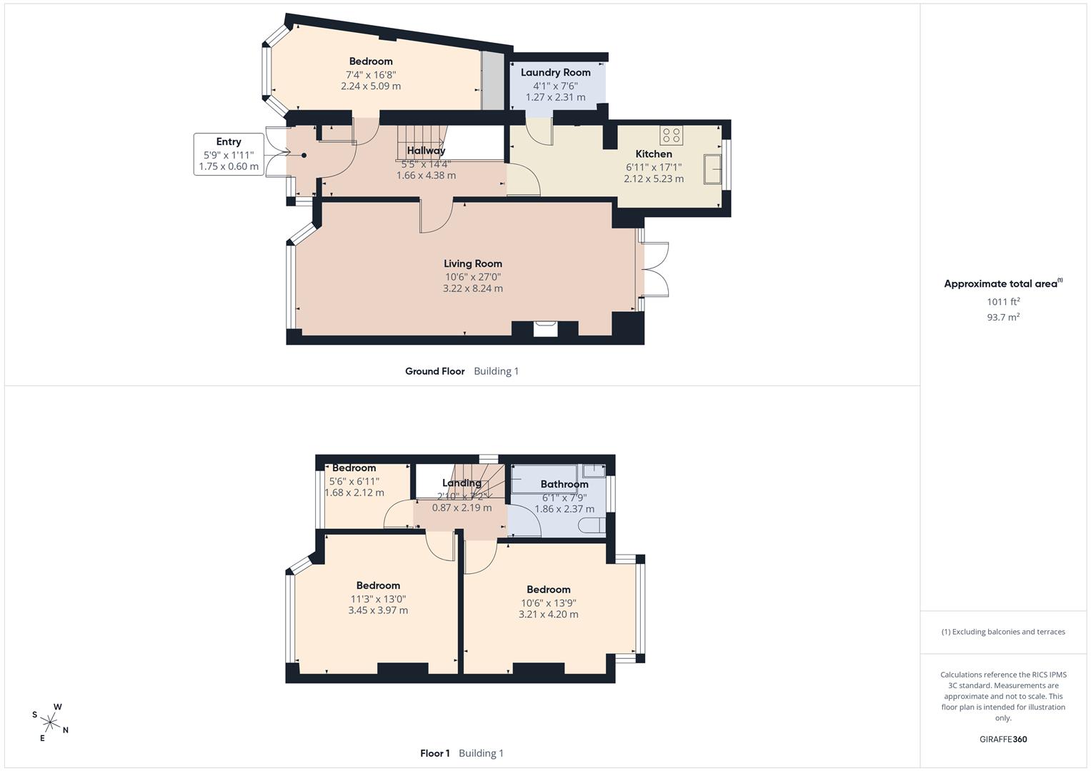 18, Sunnymead Road, Birmingham floorplan