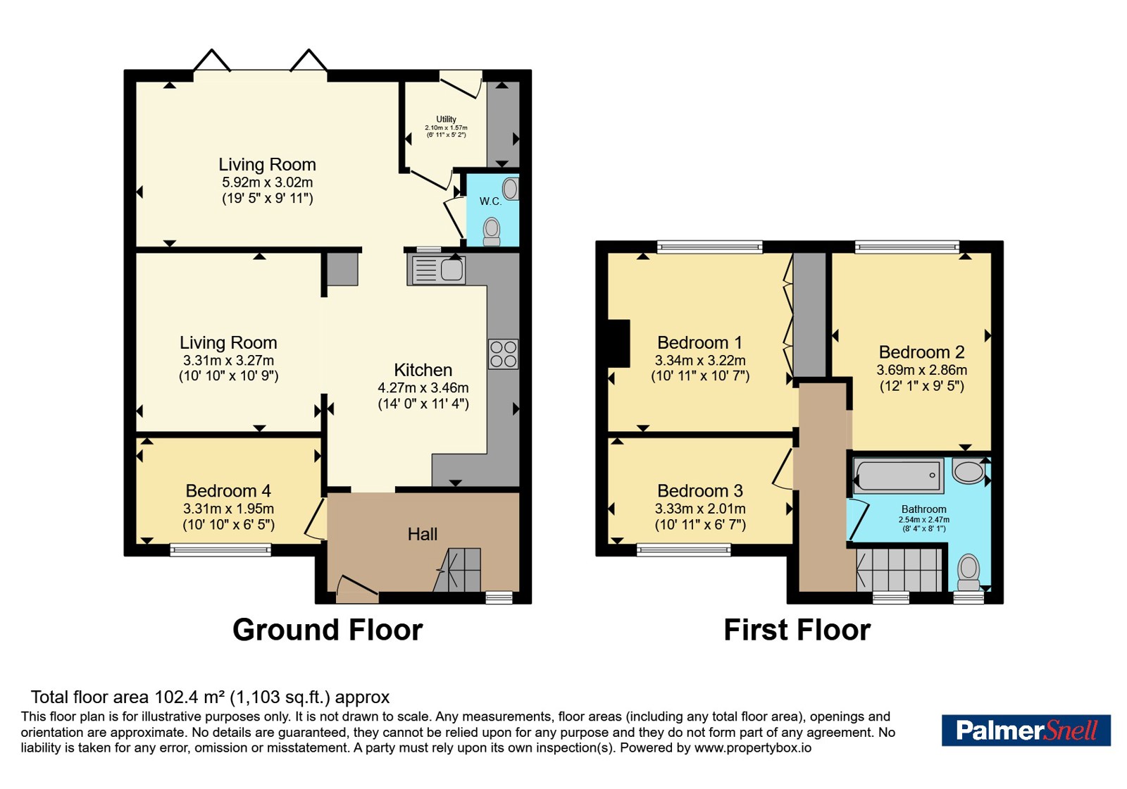 Wavell Avenue, Dorset floorplan