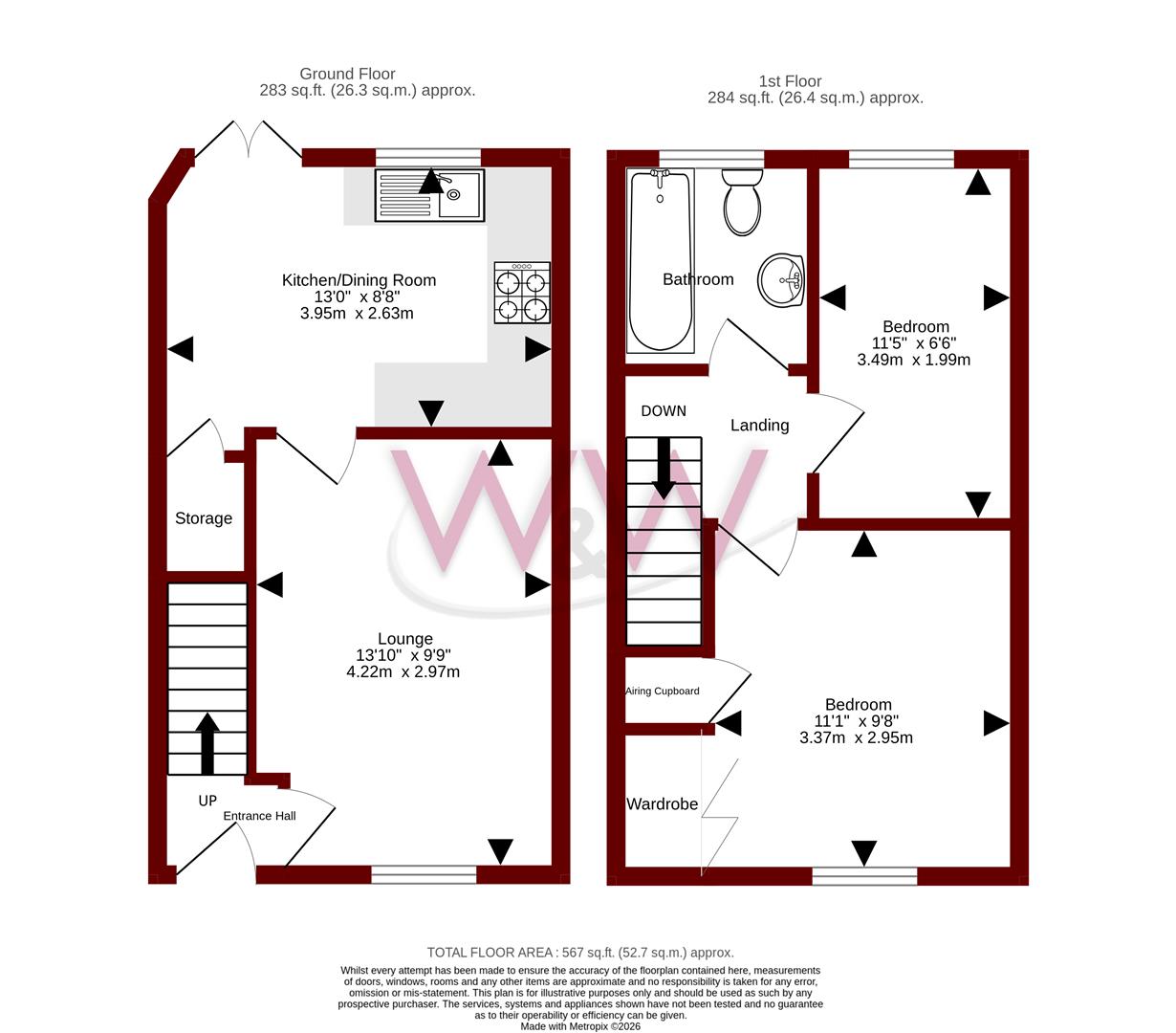 Quob Farm Close, Southampton floorplan