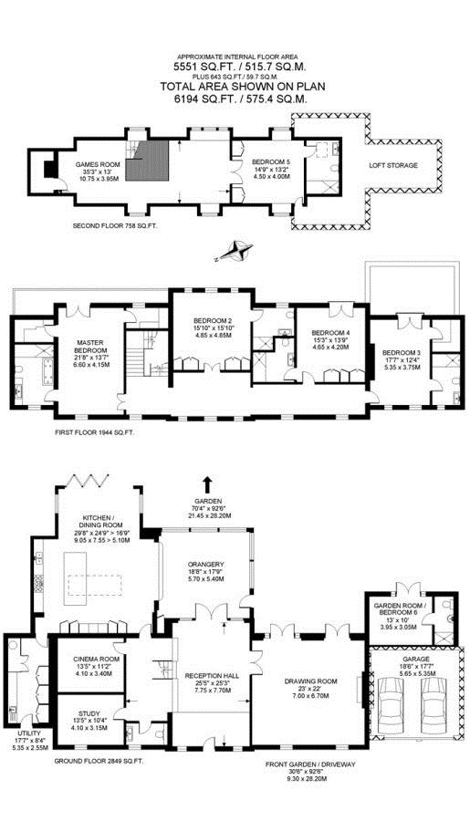 Stoke House,, Stoke Road, Surrey floorplan