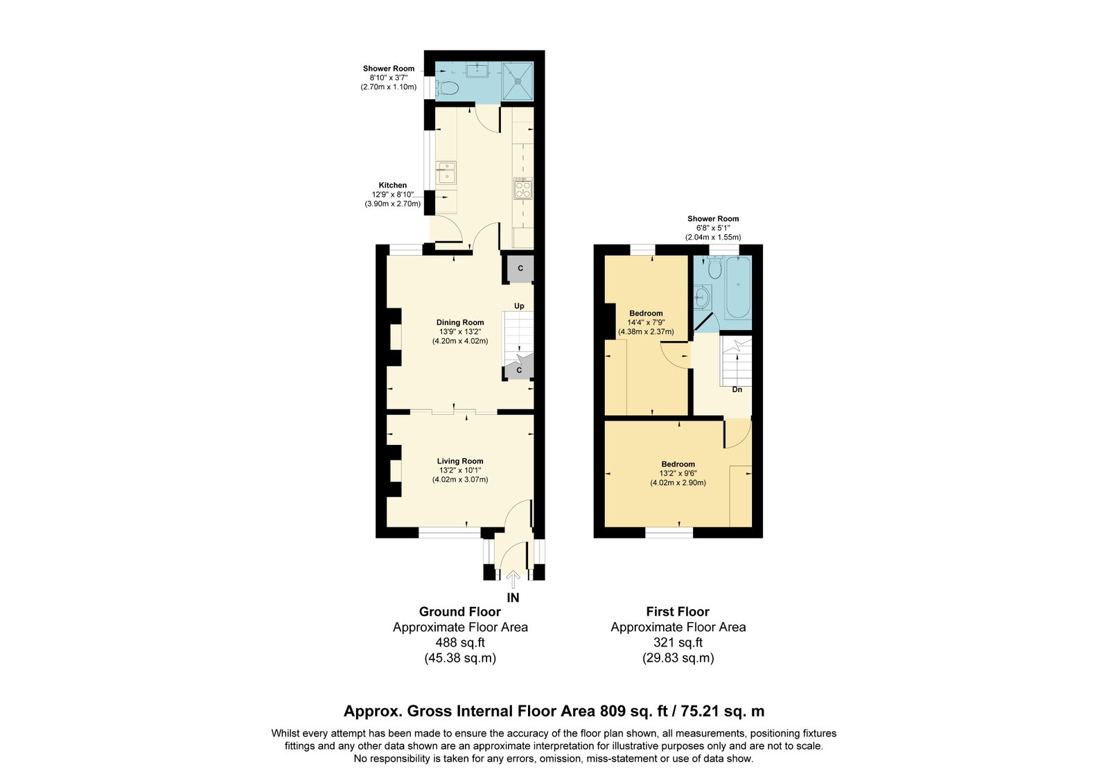 66, Bowler Street, Manchester floorplan
