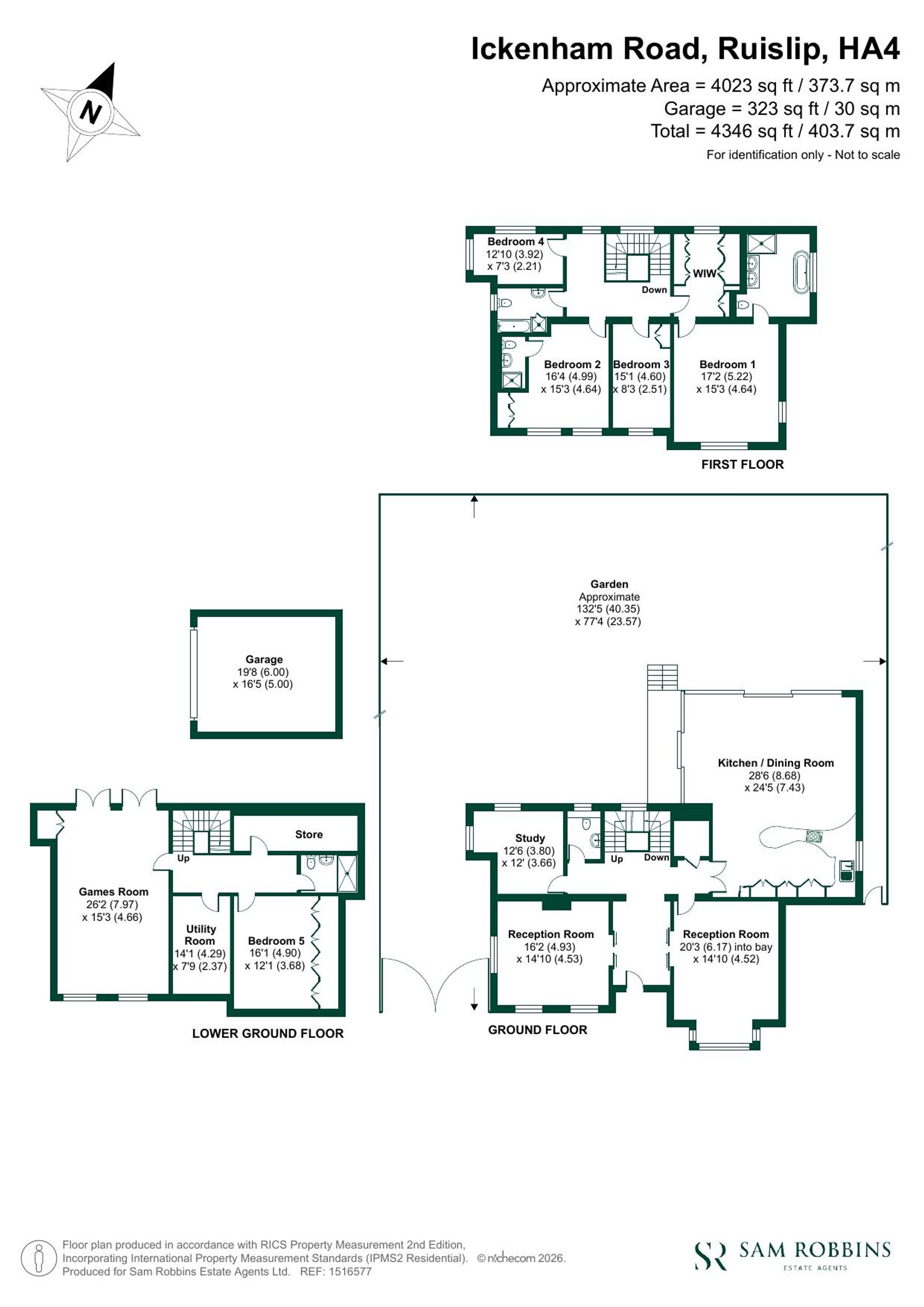 28 Ickenham Road, Ruislip floorplan