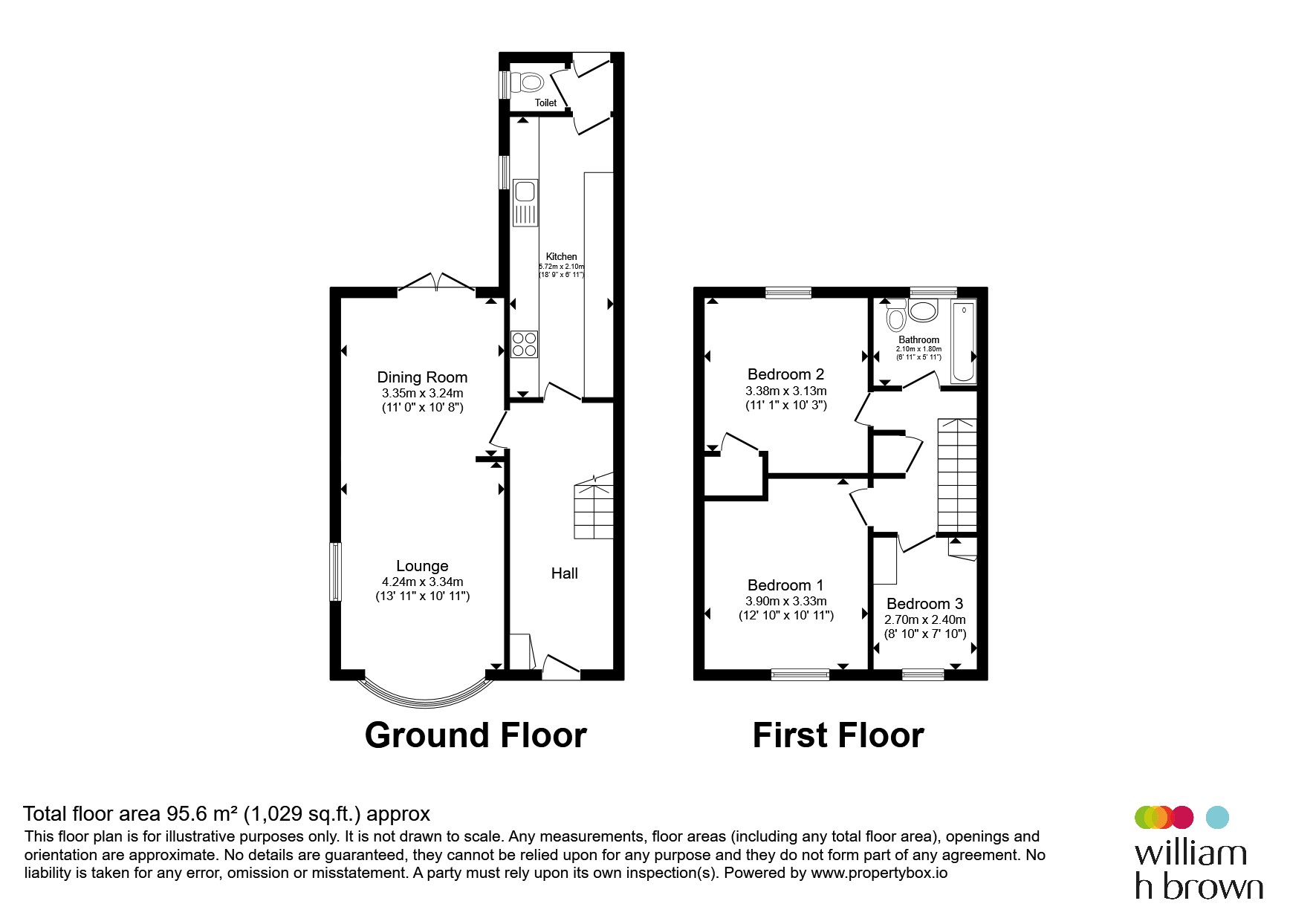 52, Pryors Road, Chelmsford floorplan