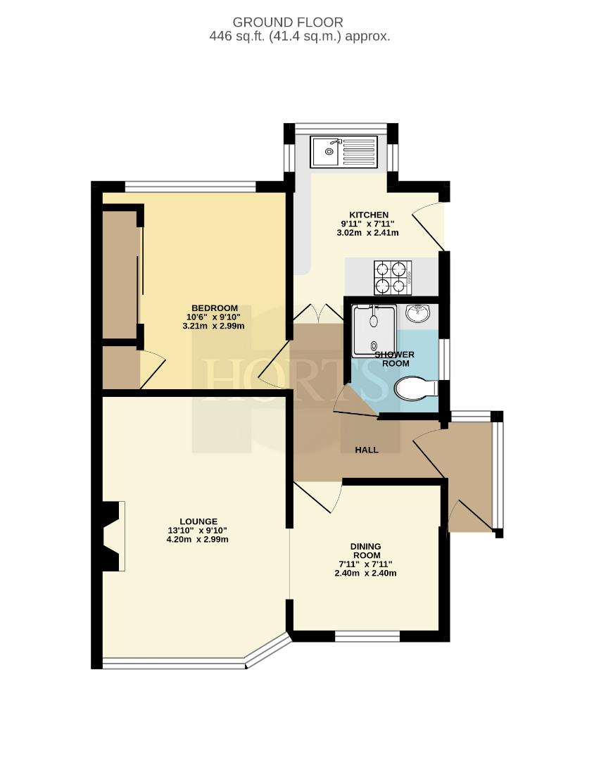 6, Orchard Way, Rugby floorplan