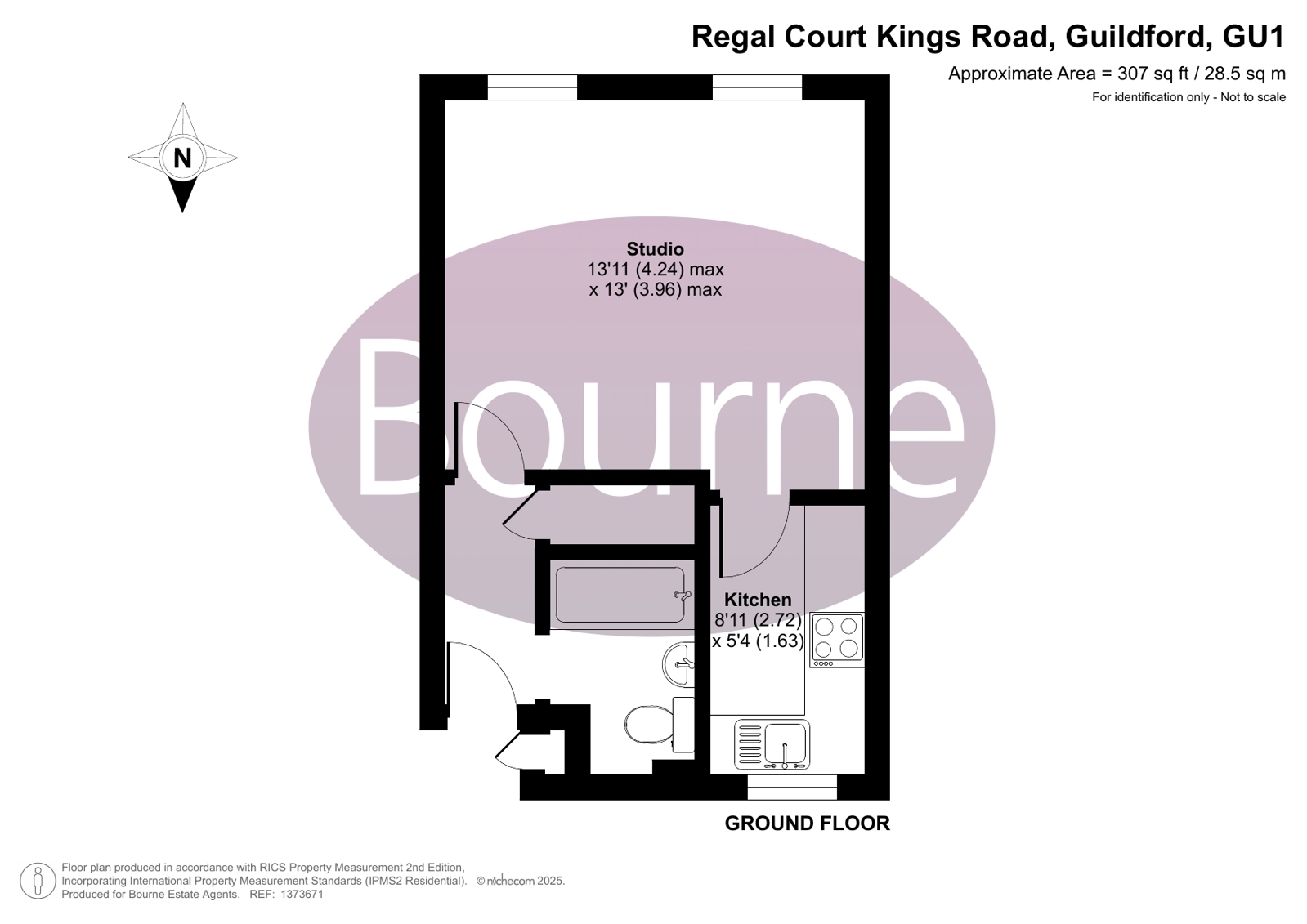 9 Regal Court,, Kings Road, Guildford floorplan