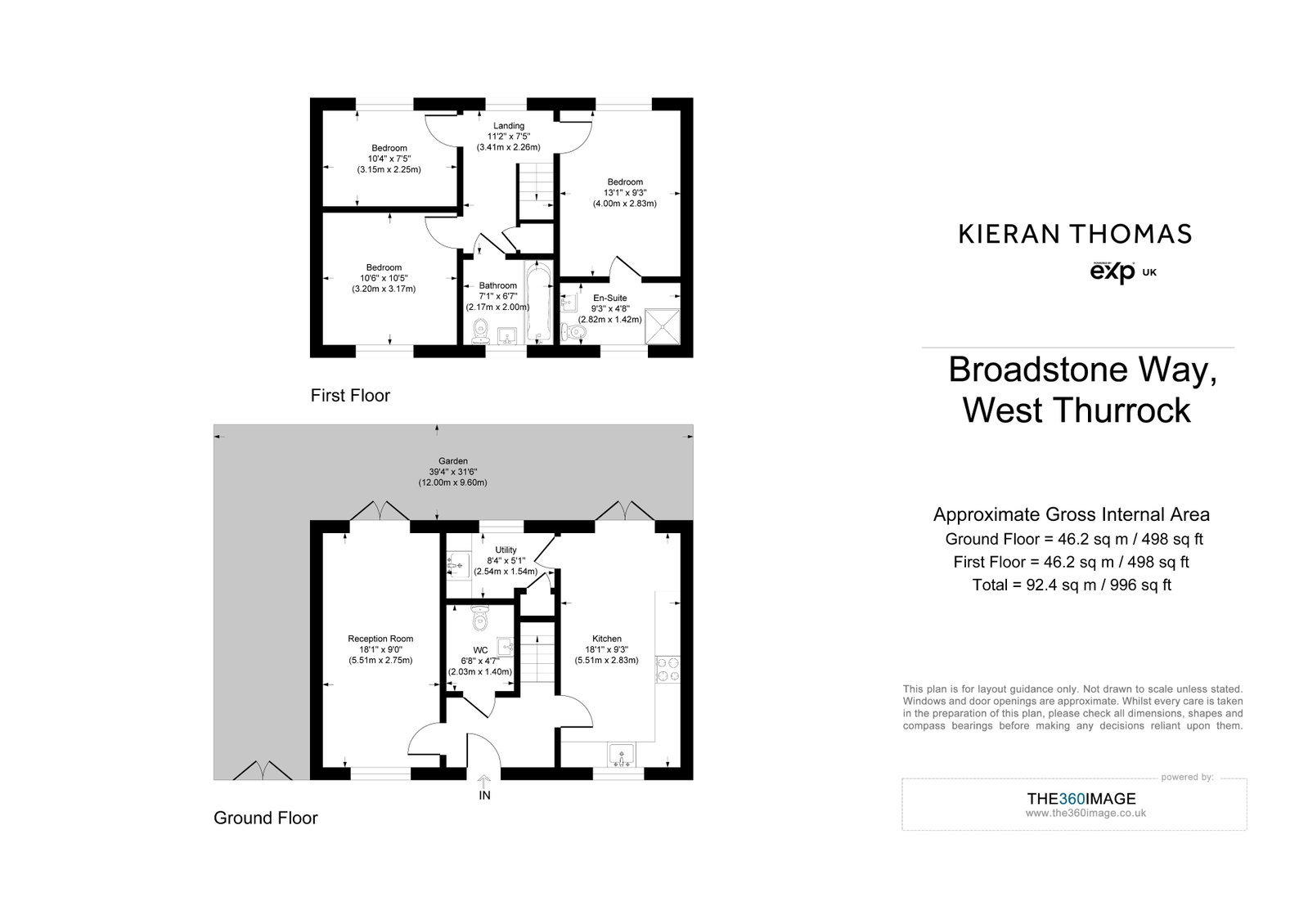 5, Broadstone Way, West Thurrock floorplan