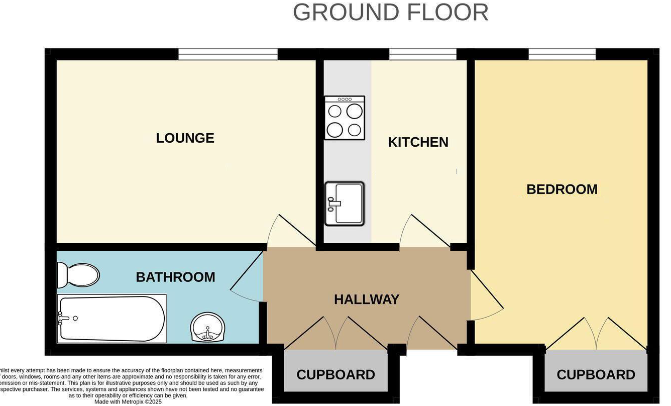 Flat 4, Matlock Court, 3 St. Lukes Road, Torquay floorplan