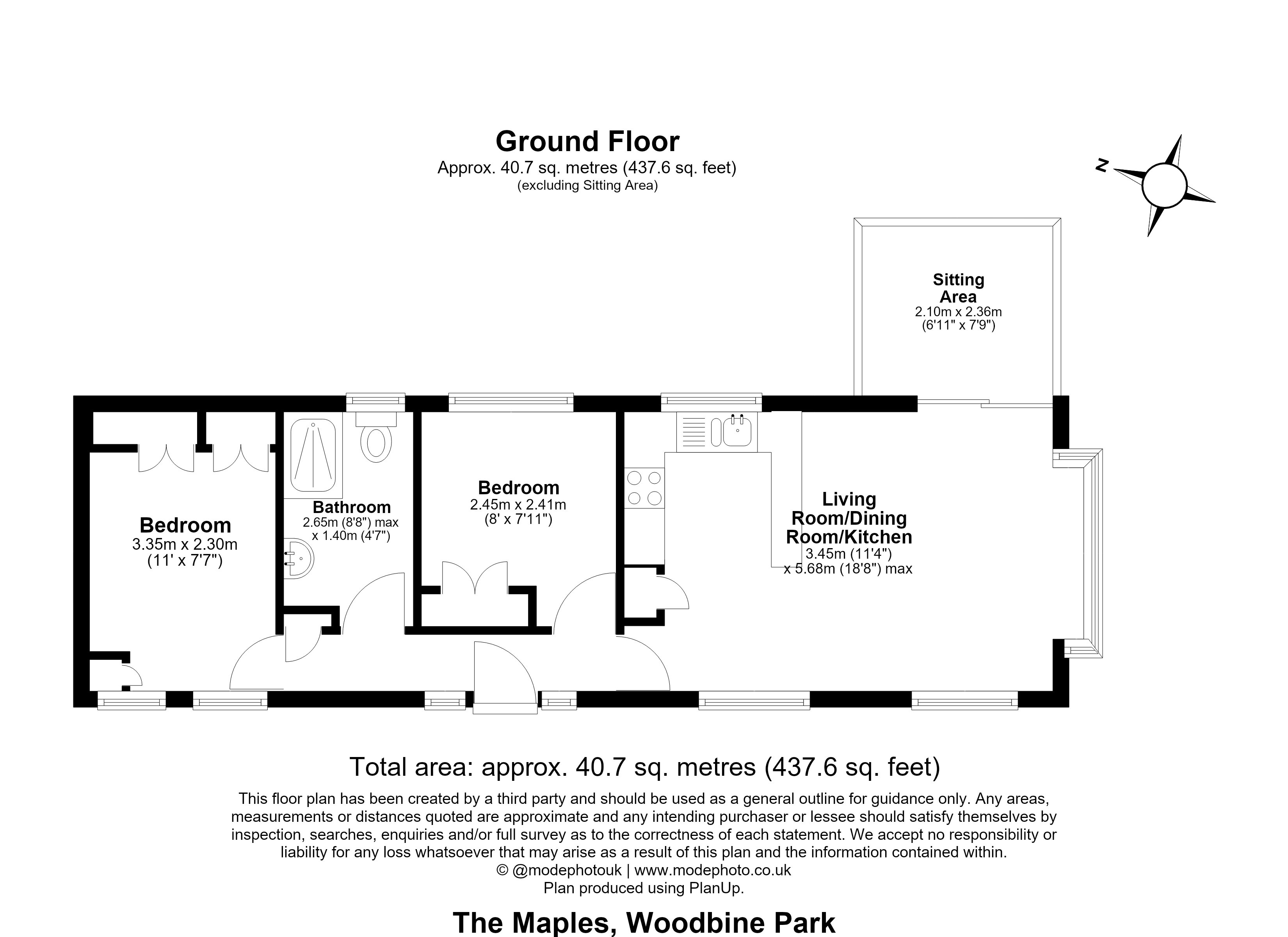 5 The Maples, Woodbine Close, Waltham Abbey floorplan