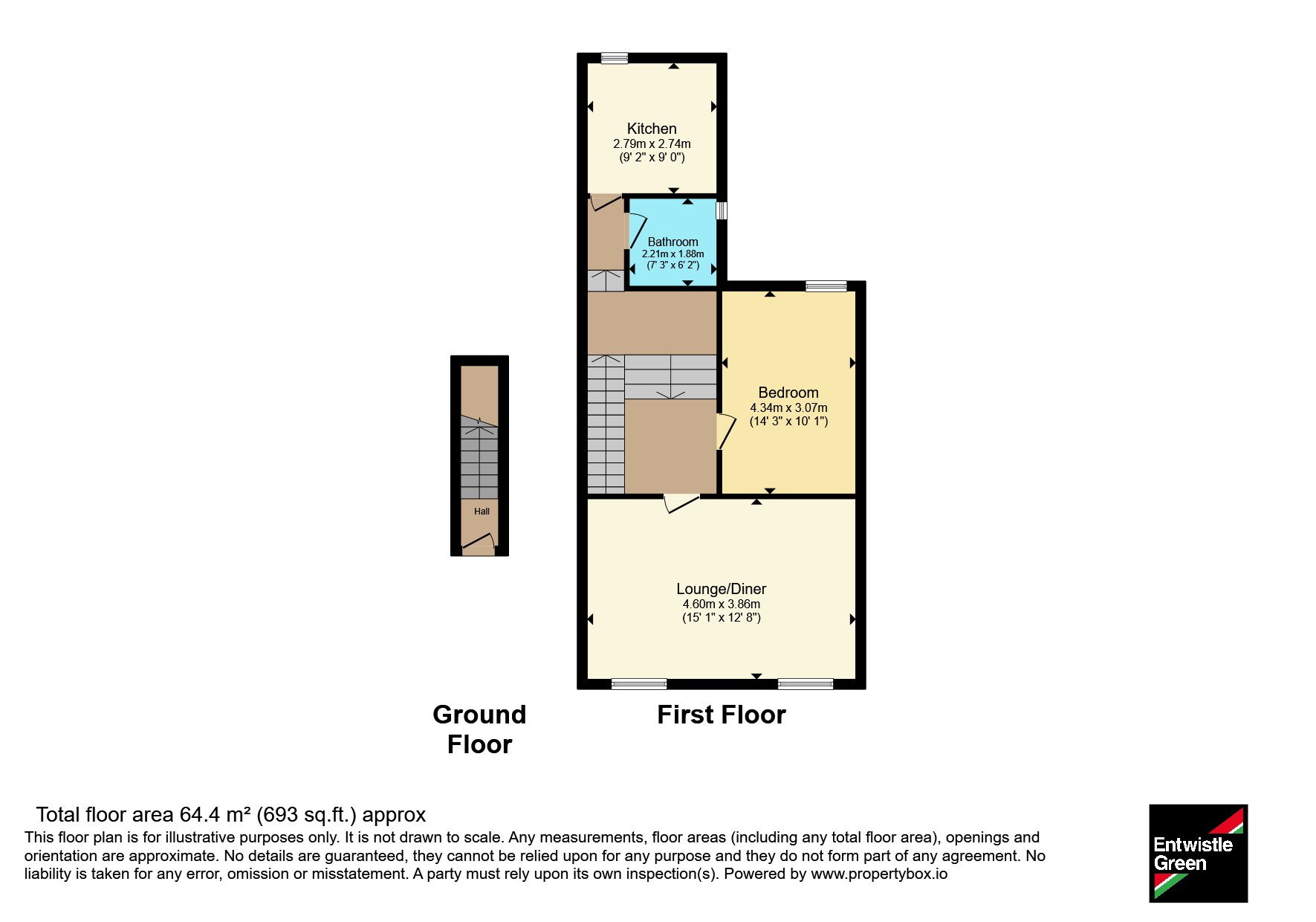 62a, Granville Road, Lancashire floorplan