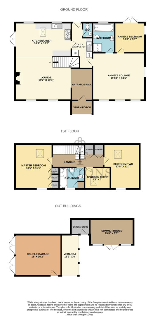 Vista Cottage, Walton Road, Kirby-le-Soken floorplan