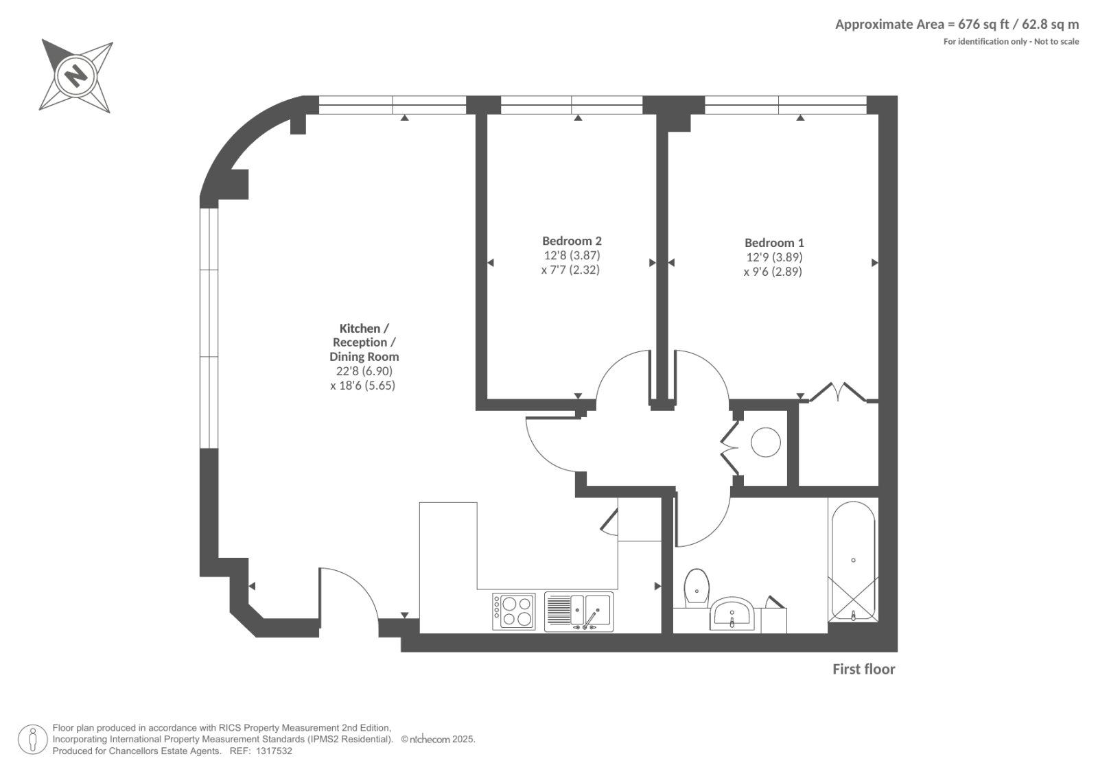 14, Avebury House, Swindon floorplan