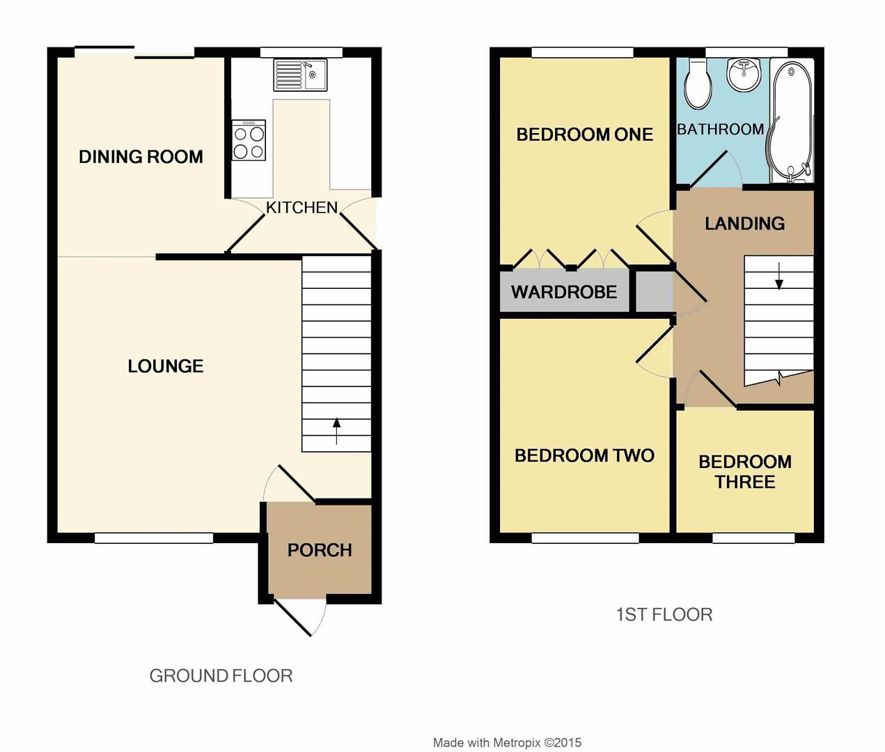 3 Bedrooms Semi-detached house to rent in Atherston, Warmley, Bristol BS30