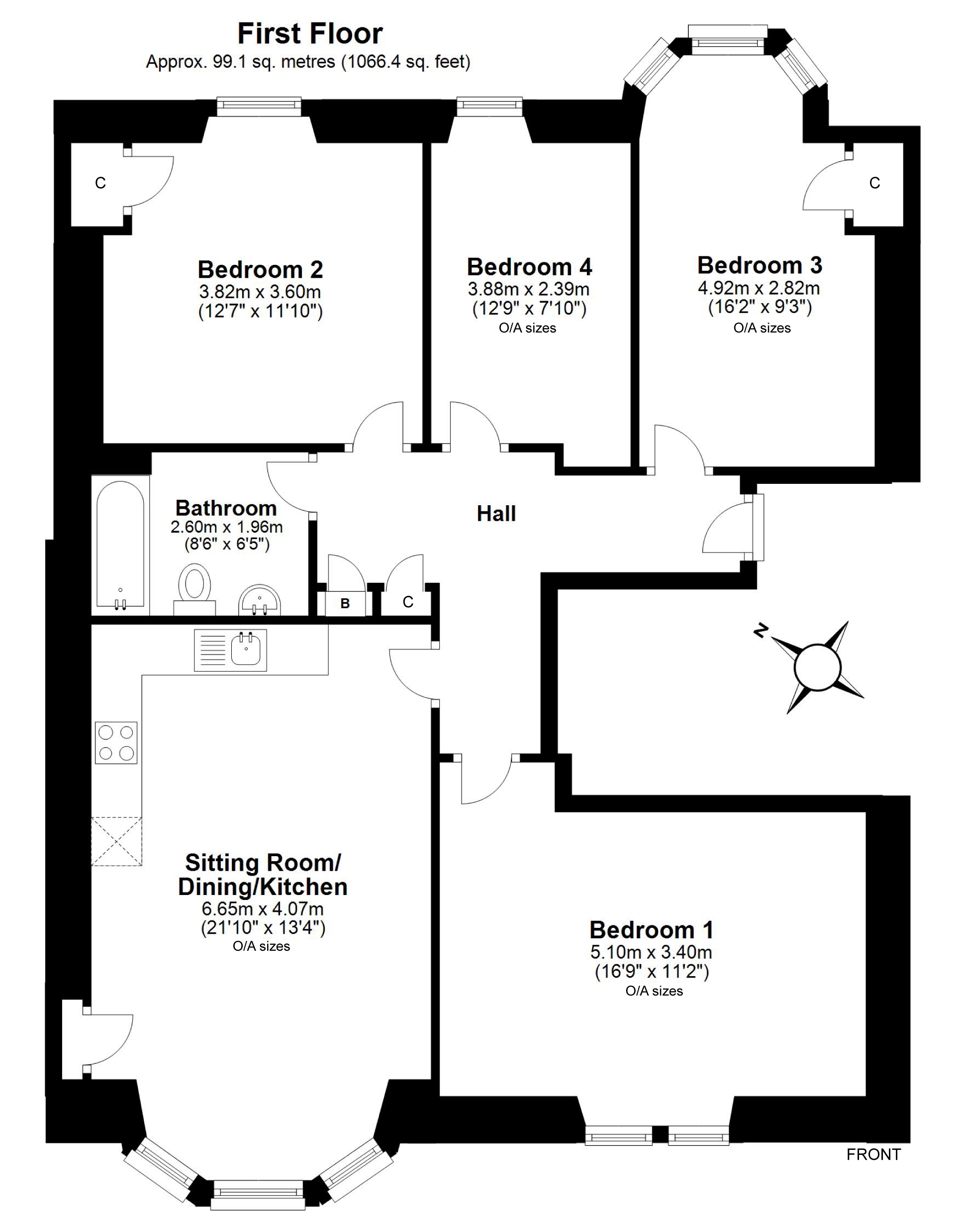 Kilmaurs Road, Edinburgh EH16, 4 bedroom flat for sale 61864869