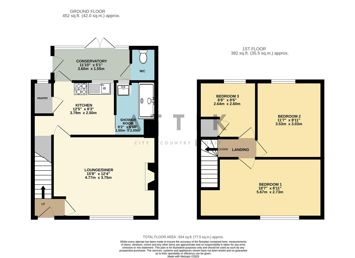 8, Mount Pleasant, Halesworth floorplan