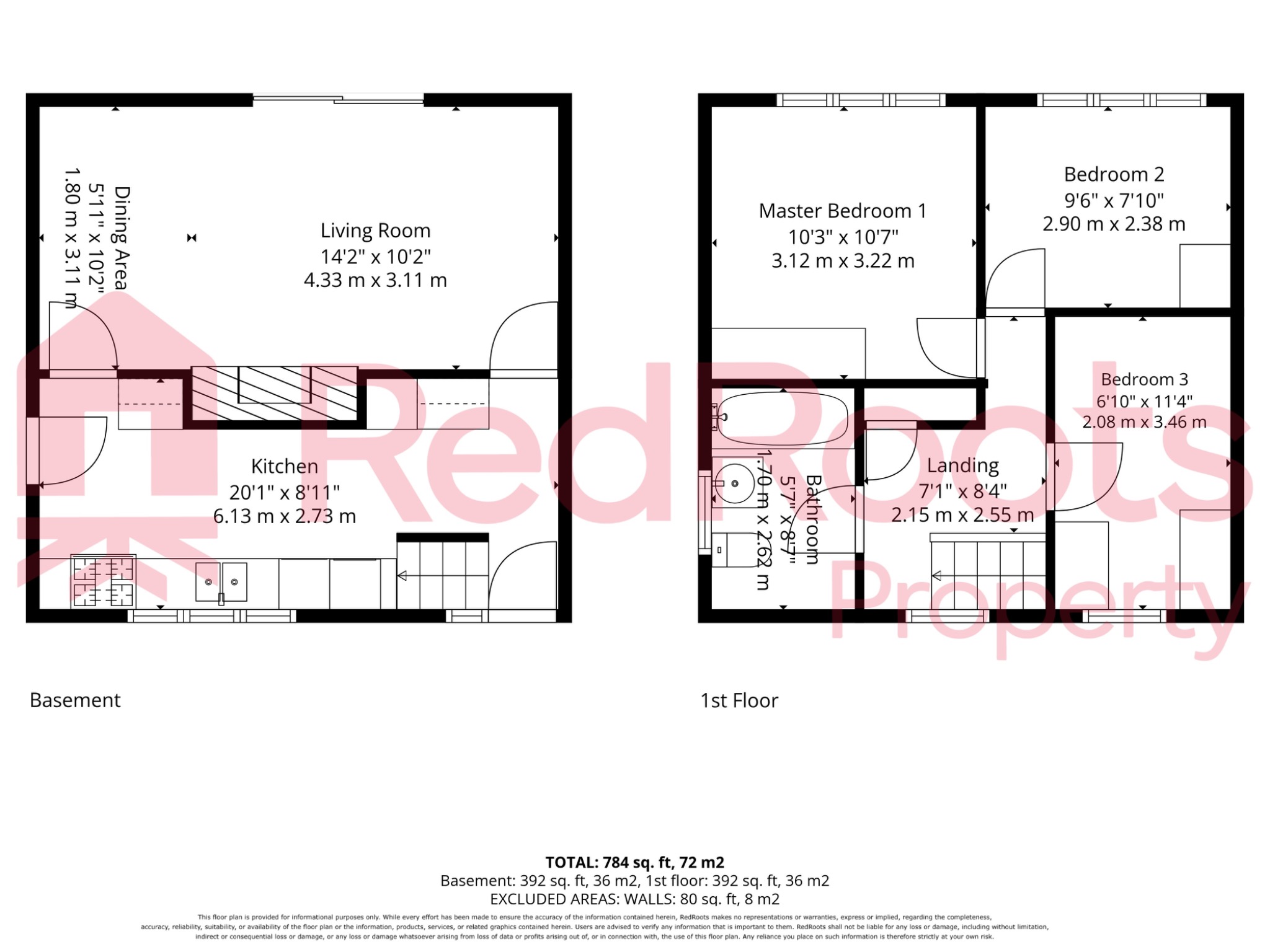 14 Woodside Road, Doncaster, South Yorkshire floorplan