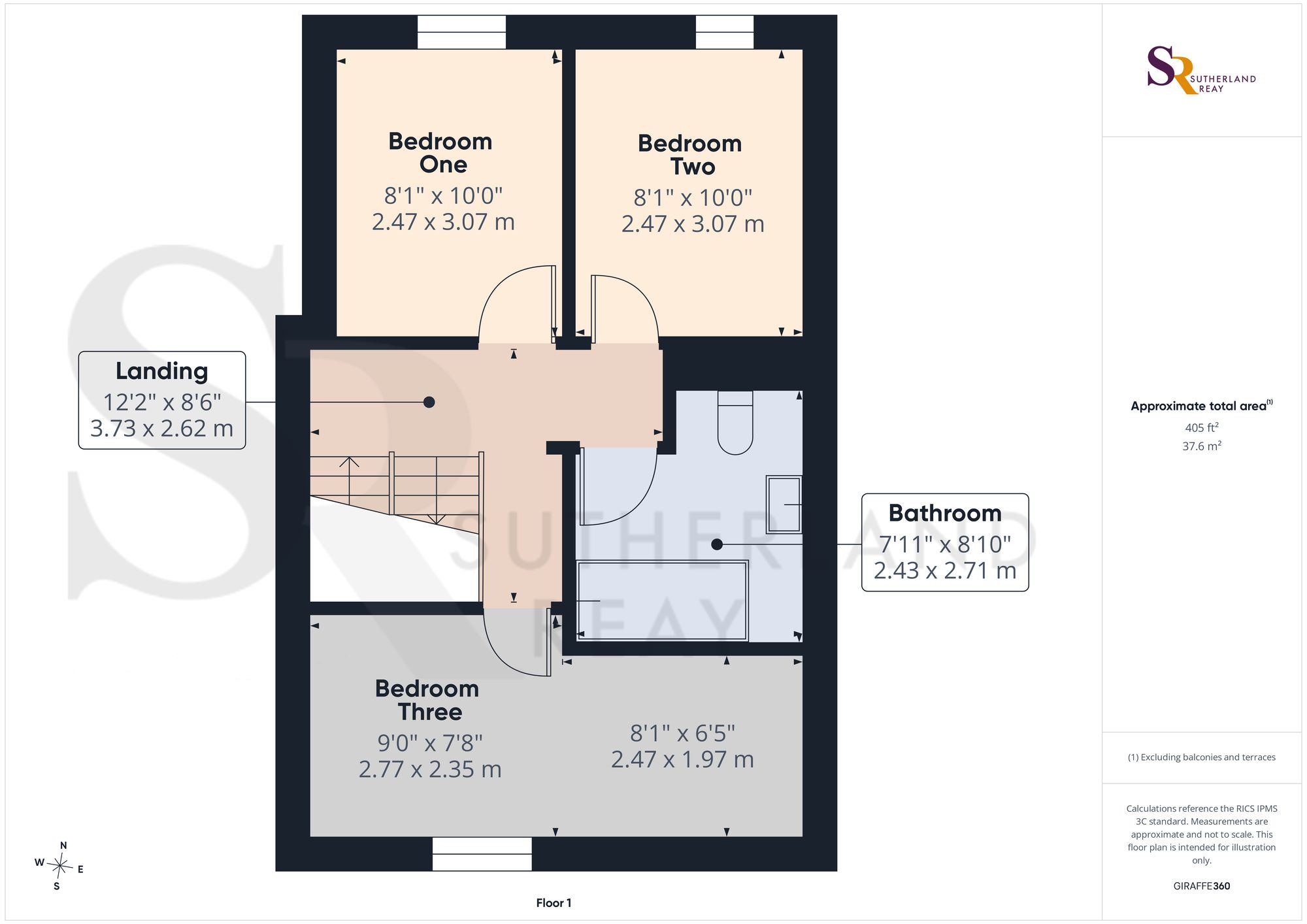 2a Lower Lane, High Peak floorplan
