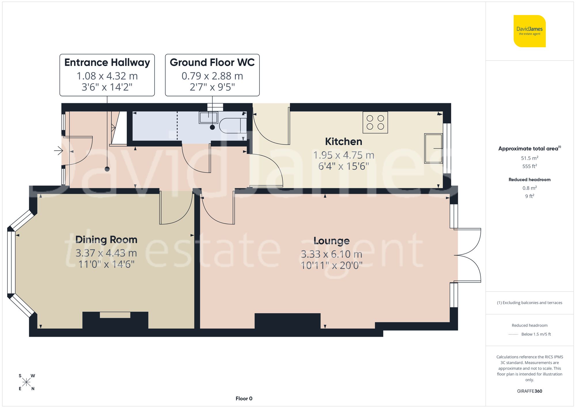165 Kenrick Road, Nottingham floorplan
