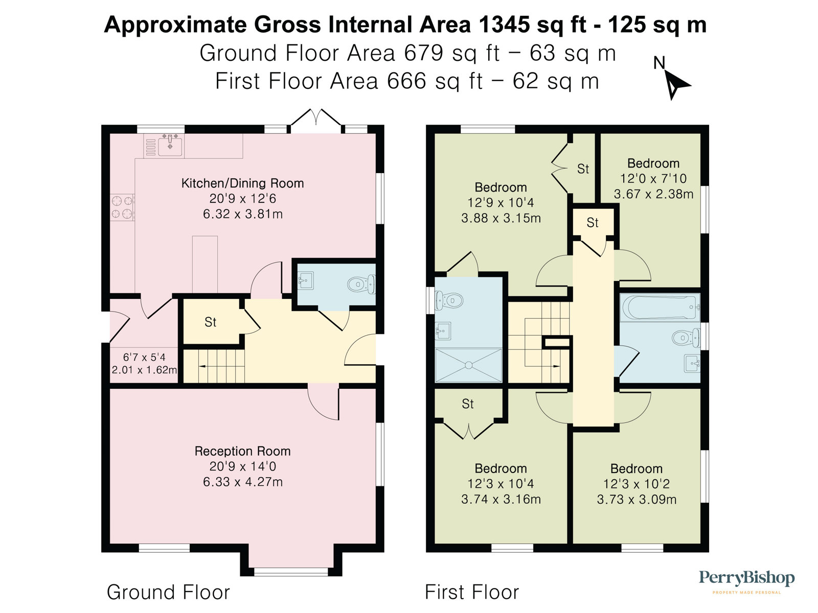 14, Holly Close, Swindon floorplan