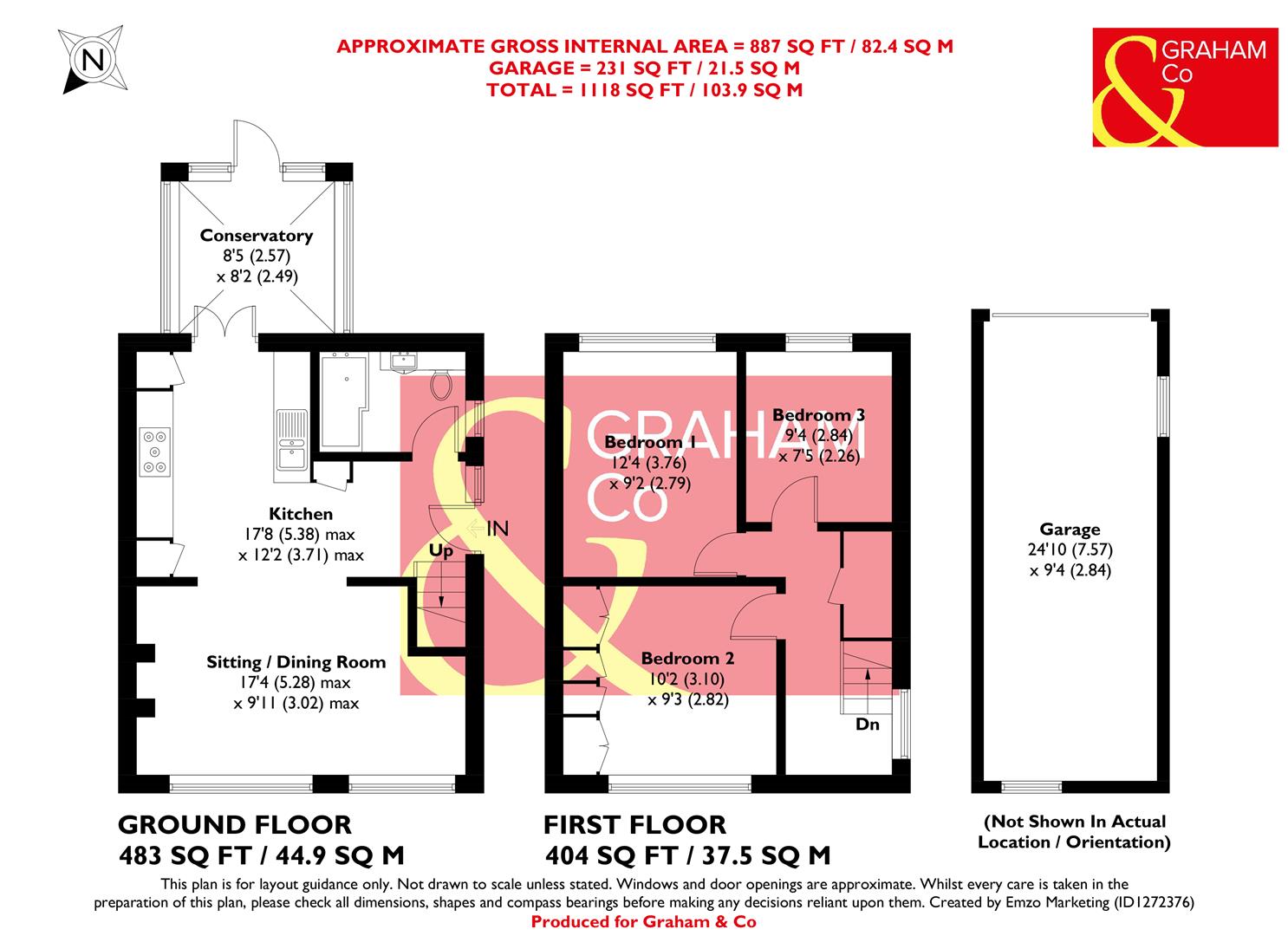 68, Seville Crescent, Andover floorplan