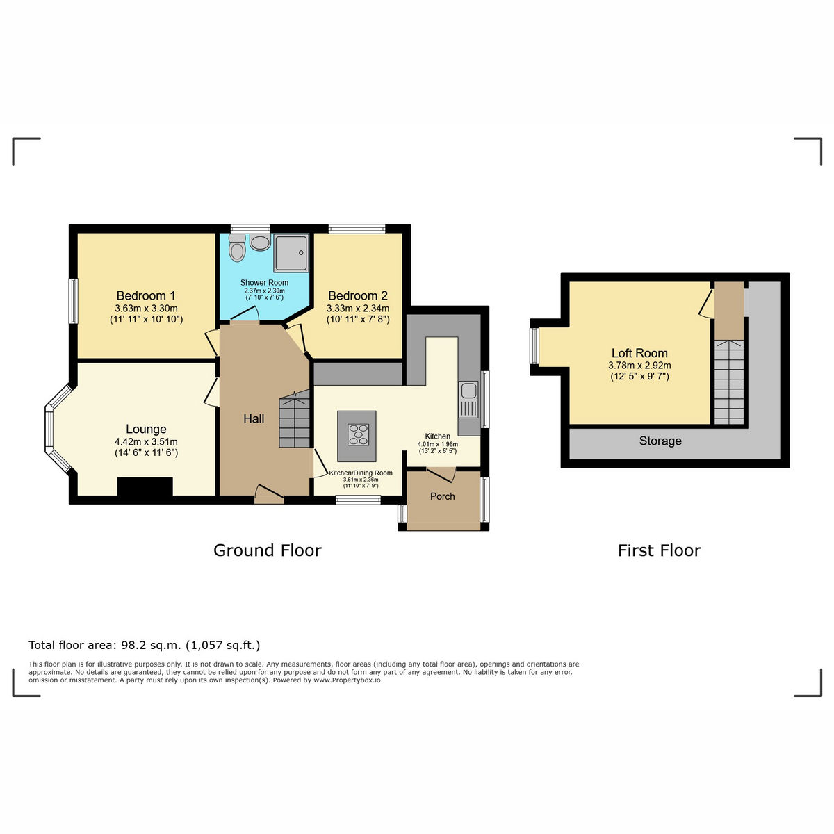 23, Upper Hyde Lane, Isle Of Wight floorplan