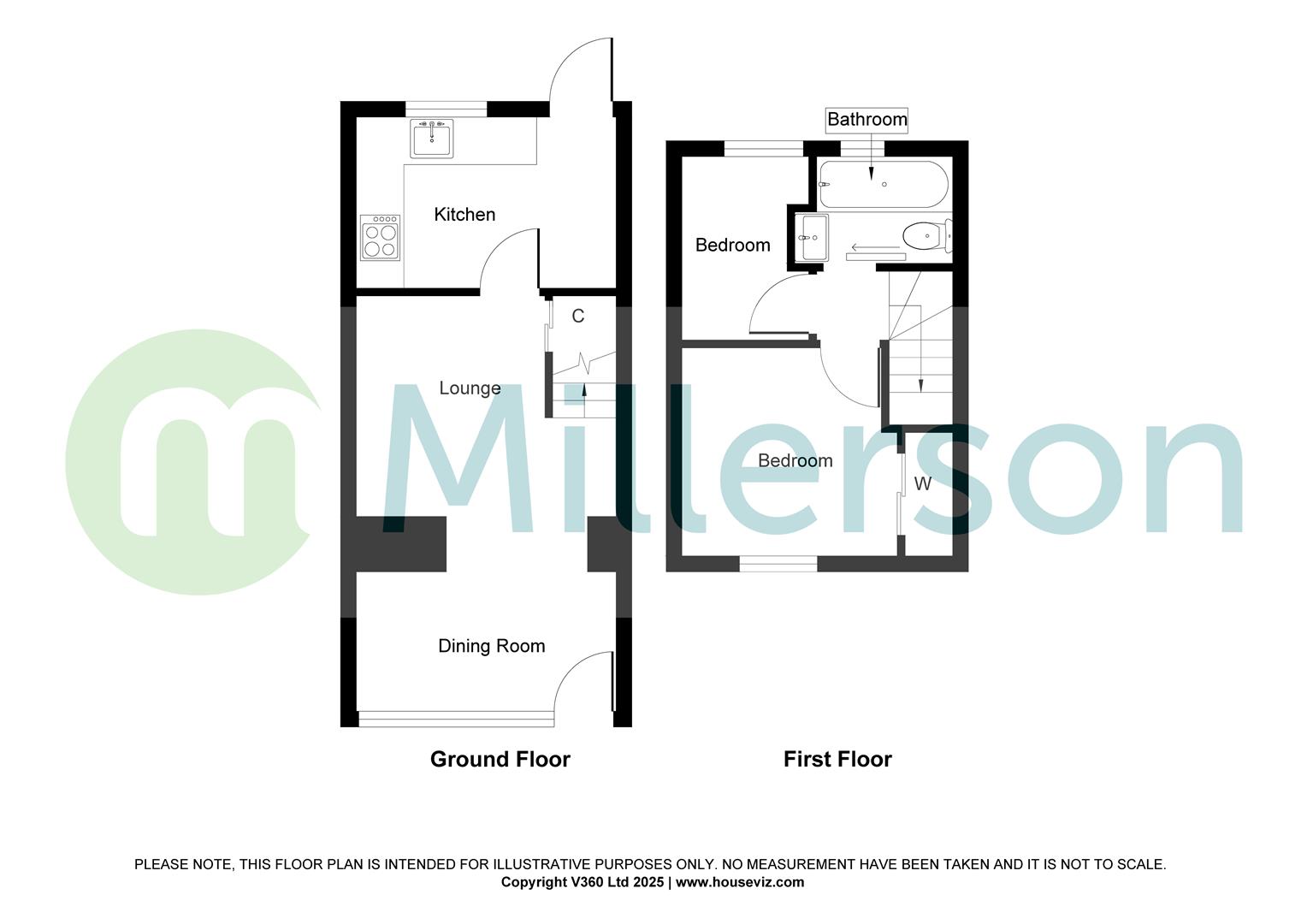 26, Rashleigh Place, St. Austell floorplan