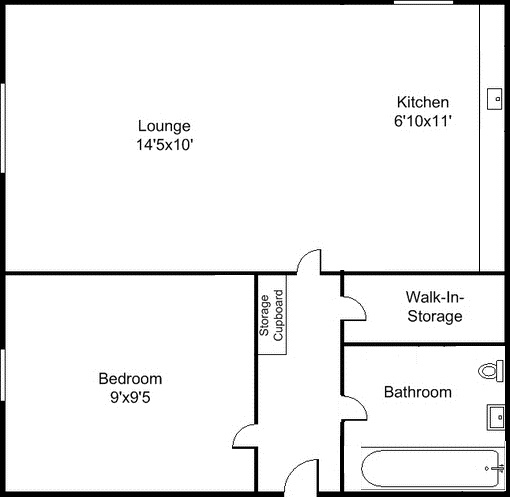 1 Bedrooms Flat to rent in Kensal Court, Loughborough Road, West Bridgford NG2