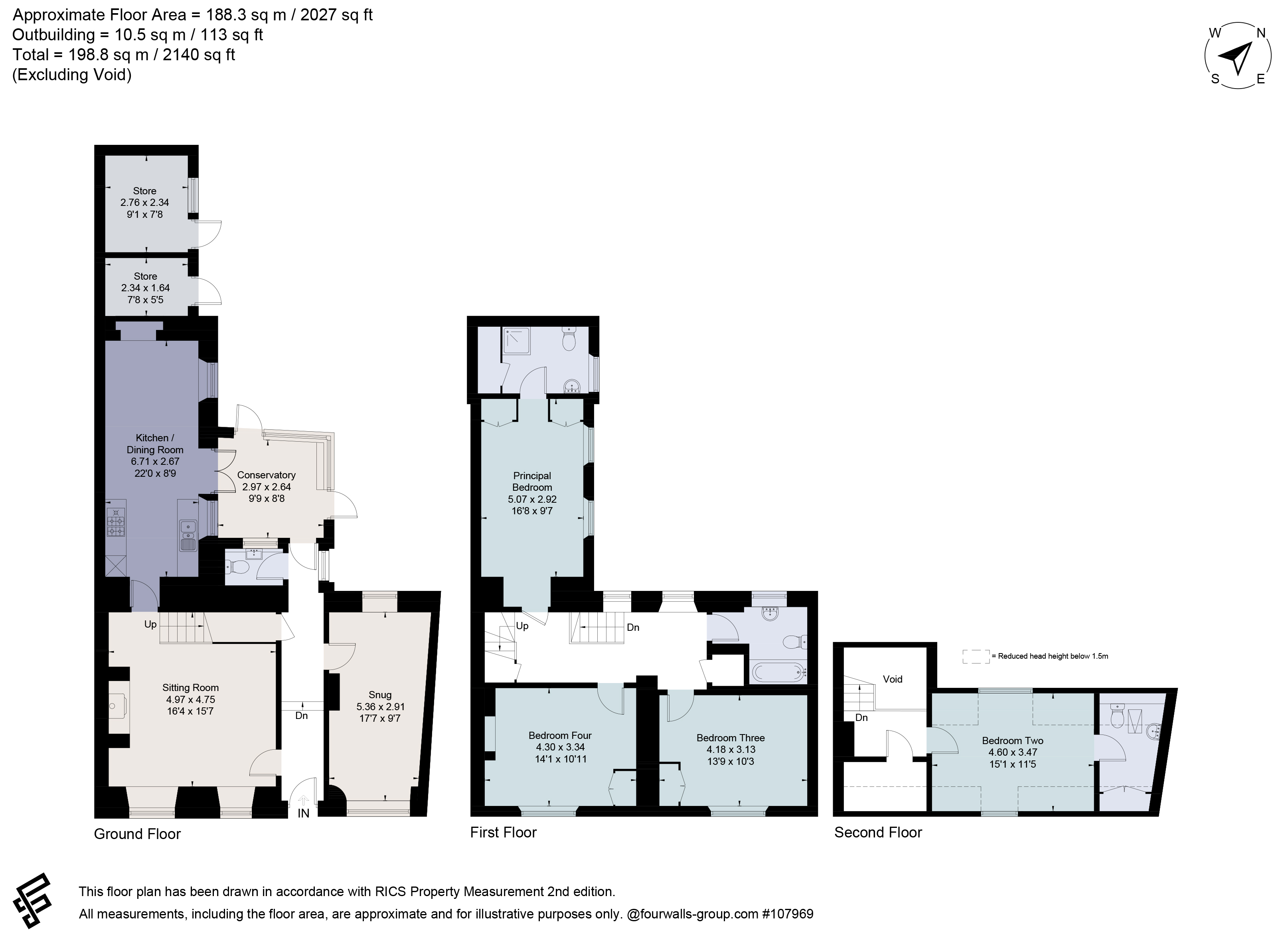 Providence Cottage, 26, Lower High Street, Oxfordshire floorplan