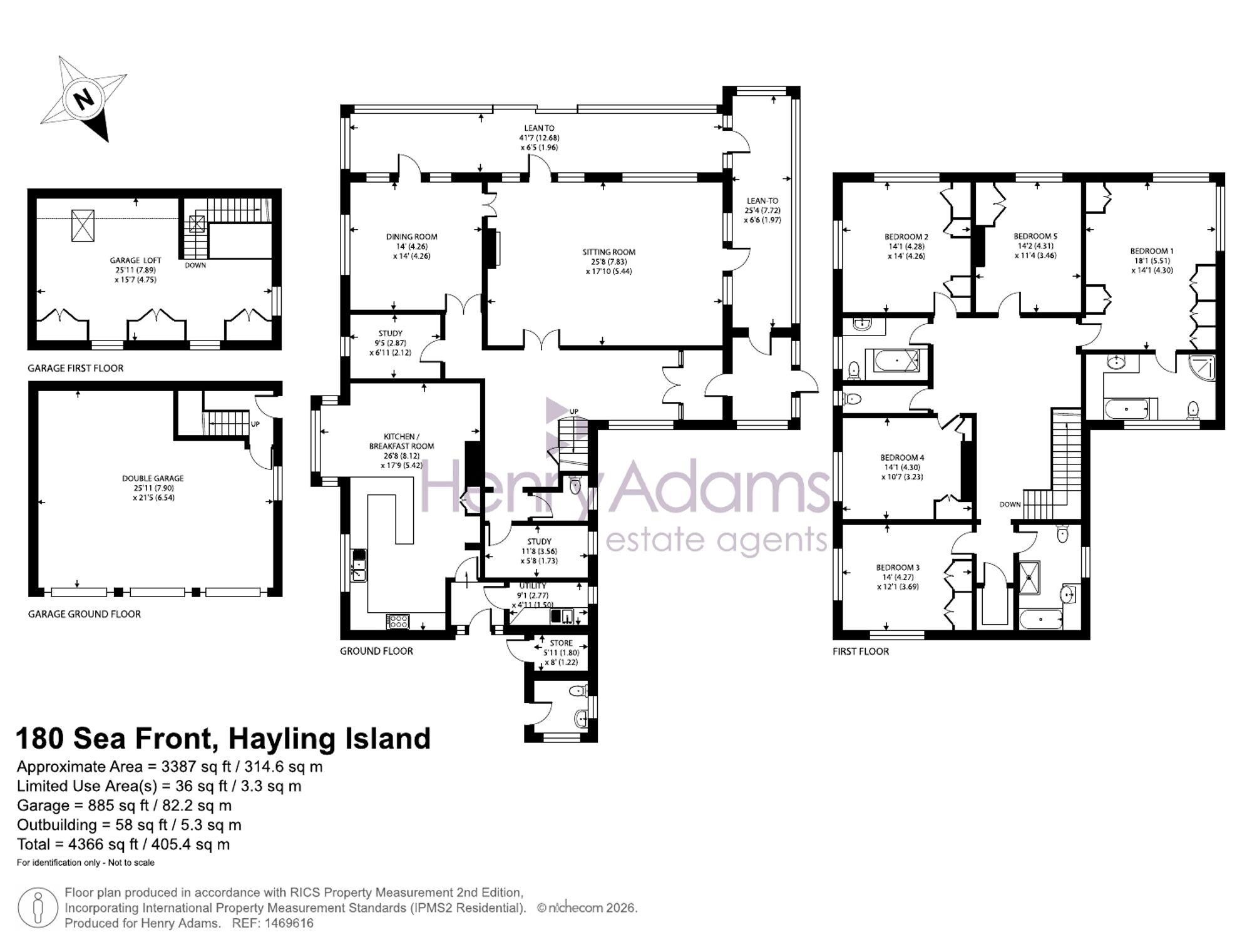 180 Sea Front, Hayling Island floorplan