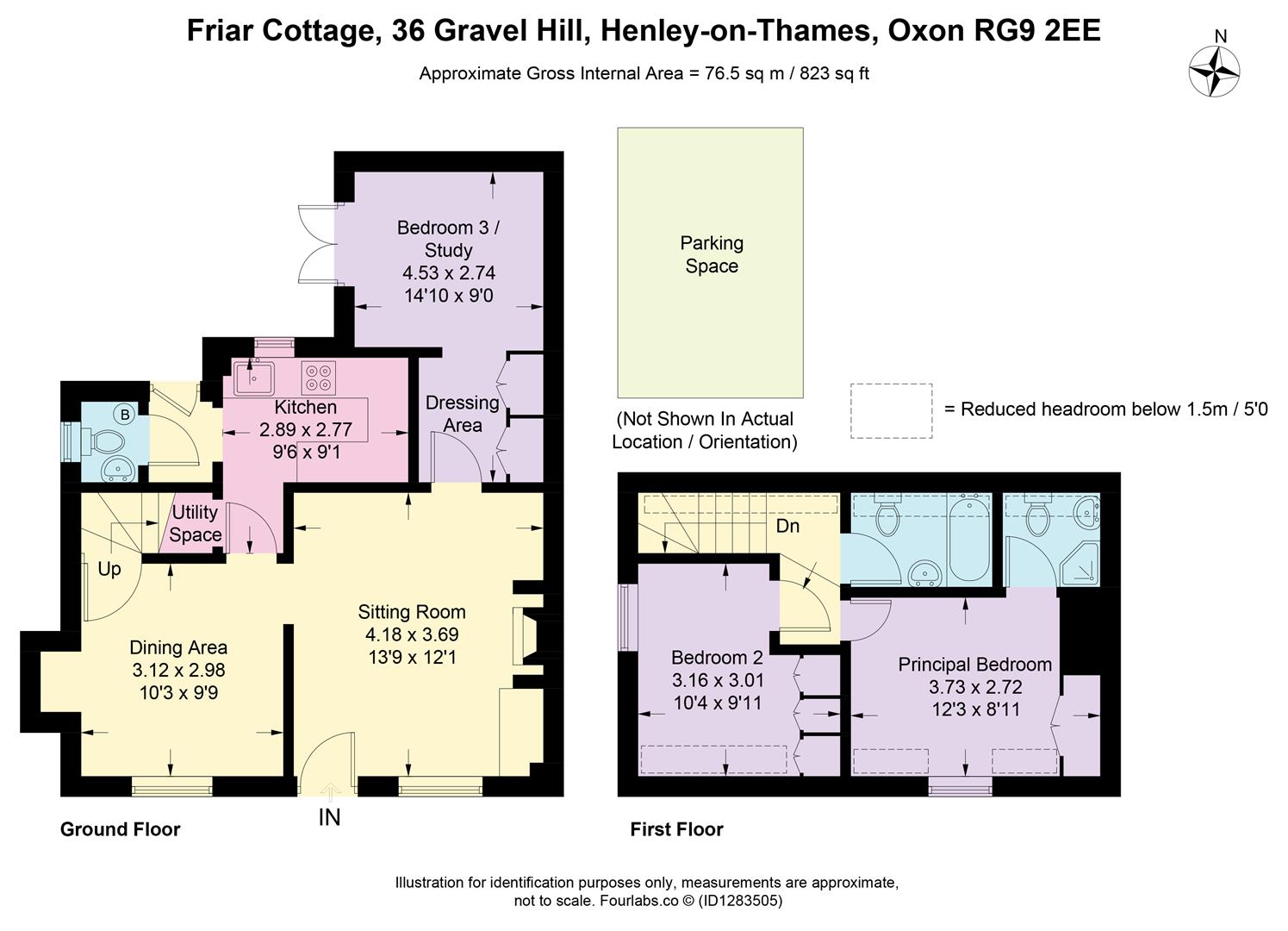 Friar Cottage, 36, Gravel Hill, Henley-on-Thames floorplan