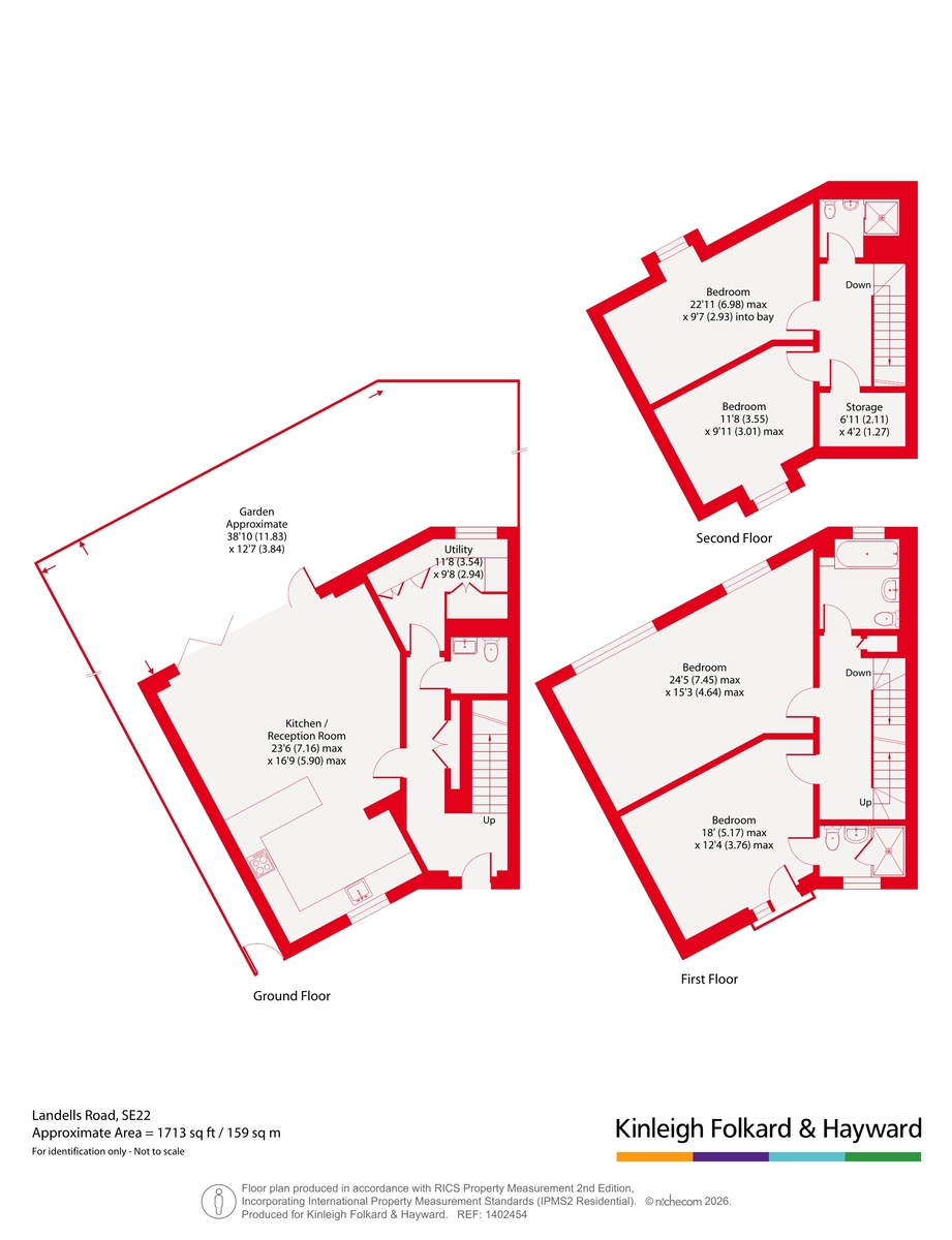 4, Vision Terrace, 182, Landells Road, London floorplan