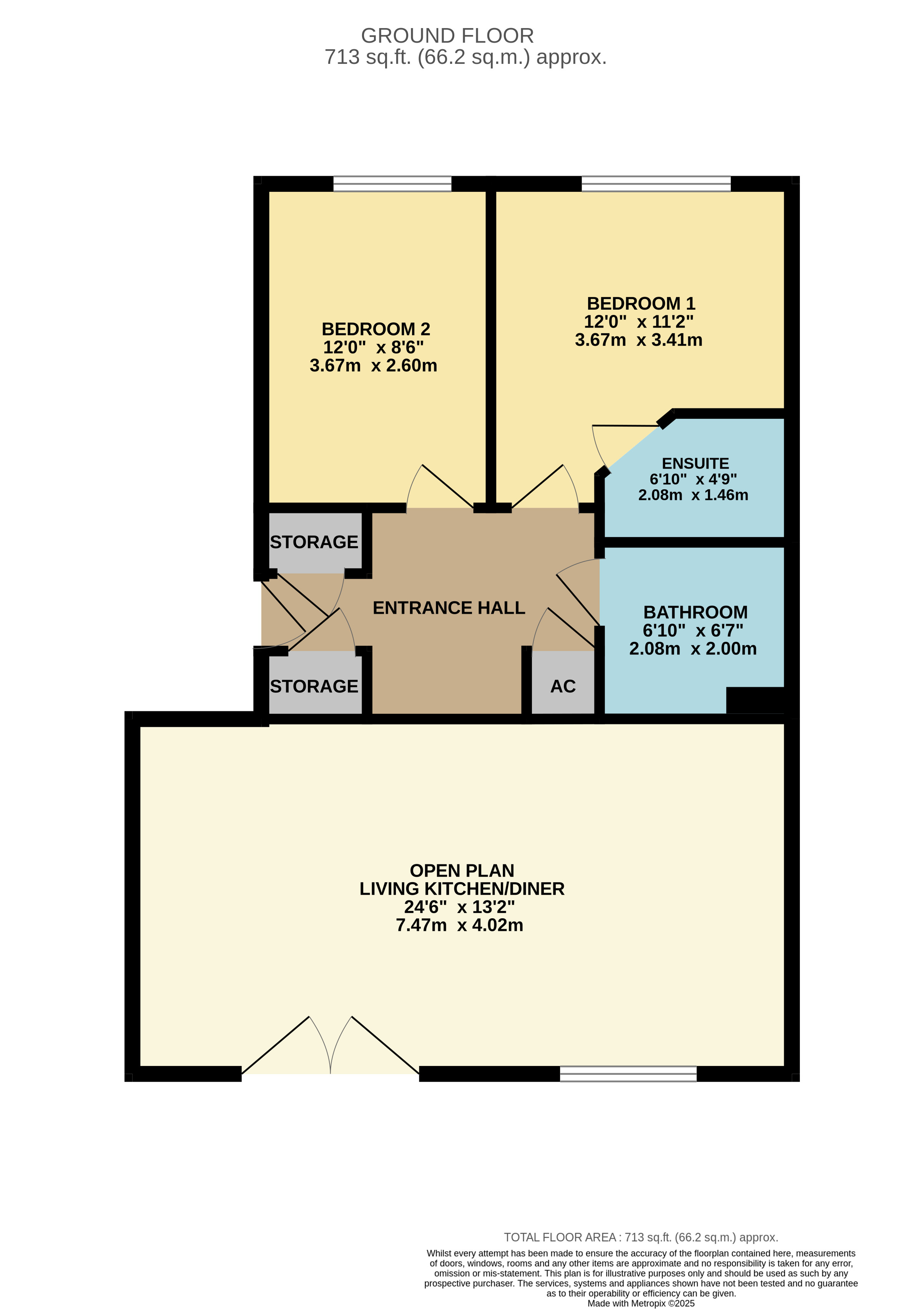 16 Regency House, Leighton Way, Belper floorplan