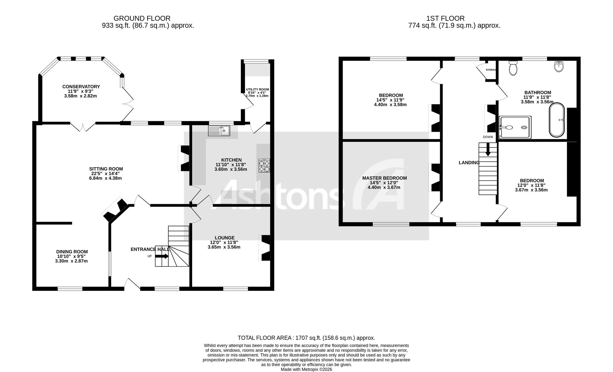 50 Rainford Road, Wigan floorplan